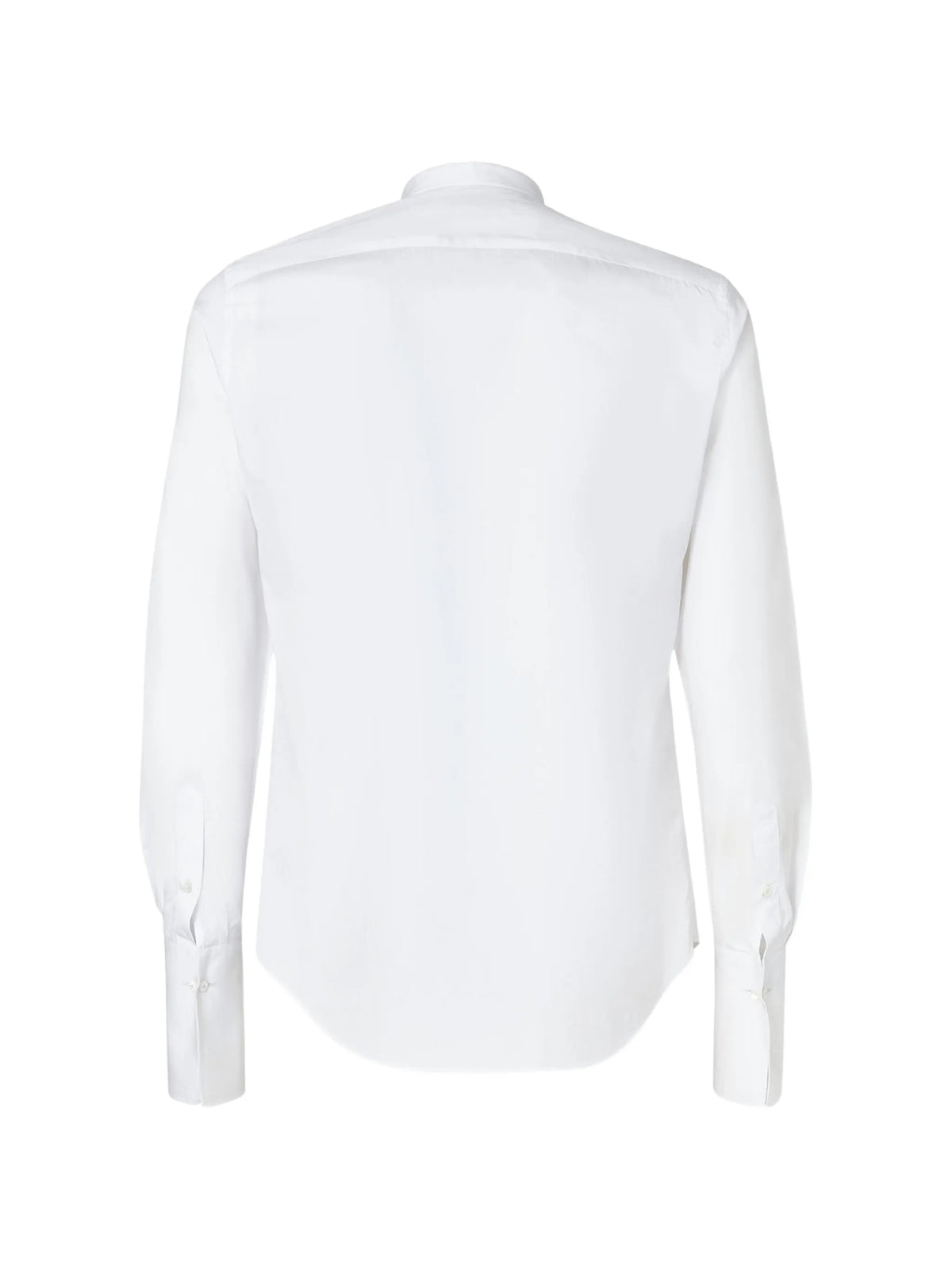 white poplin shirt