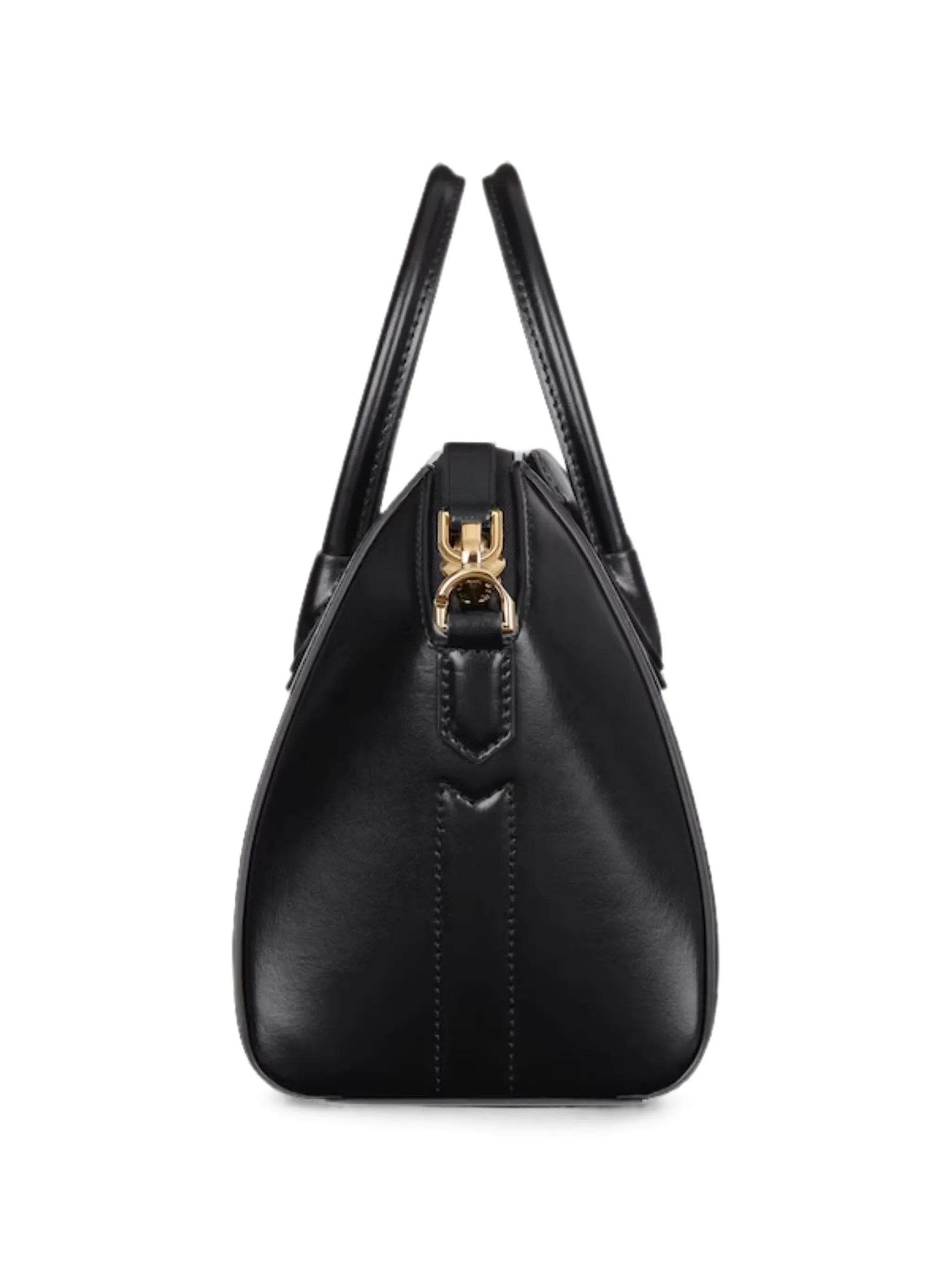 small Antigona catchall bag in shiny grained leather