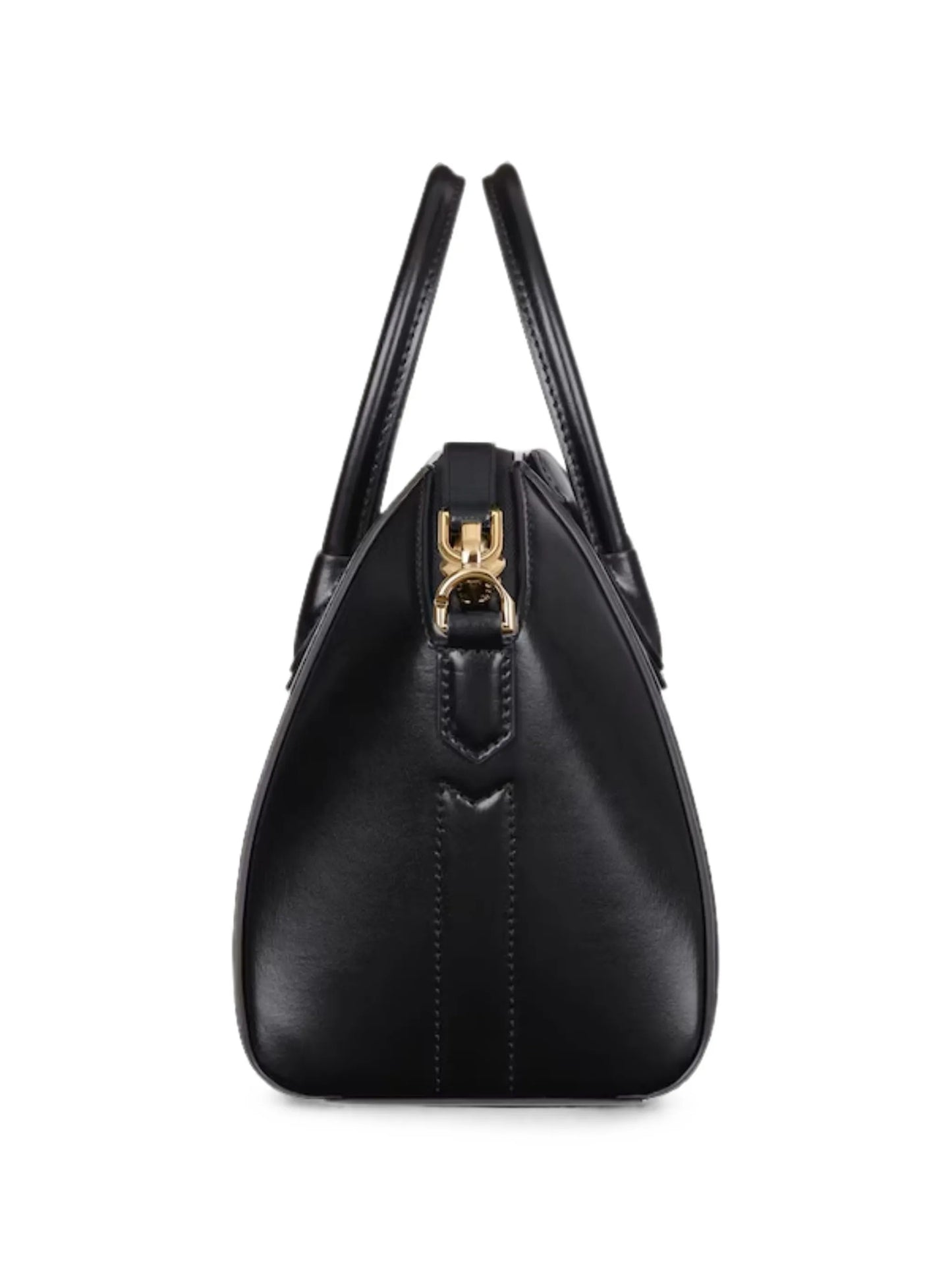 small Antigona catchall bag in shiny grained leather