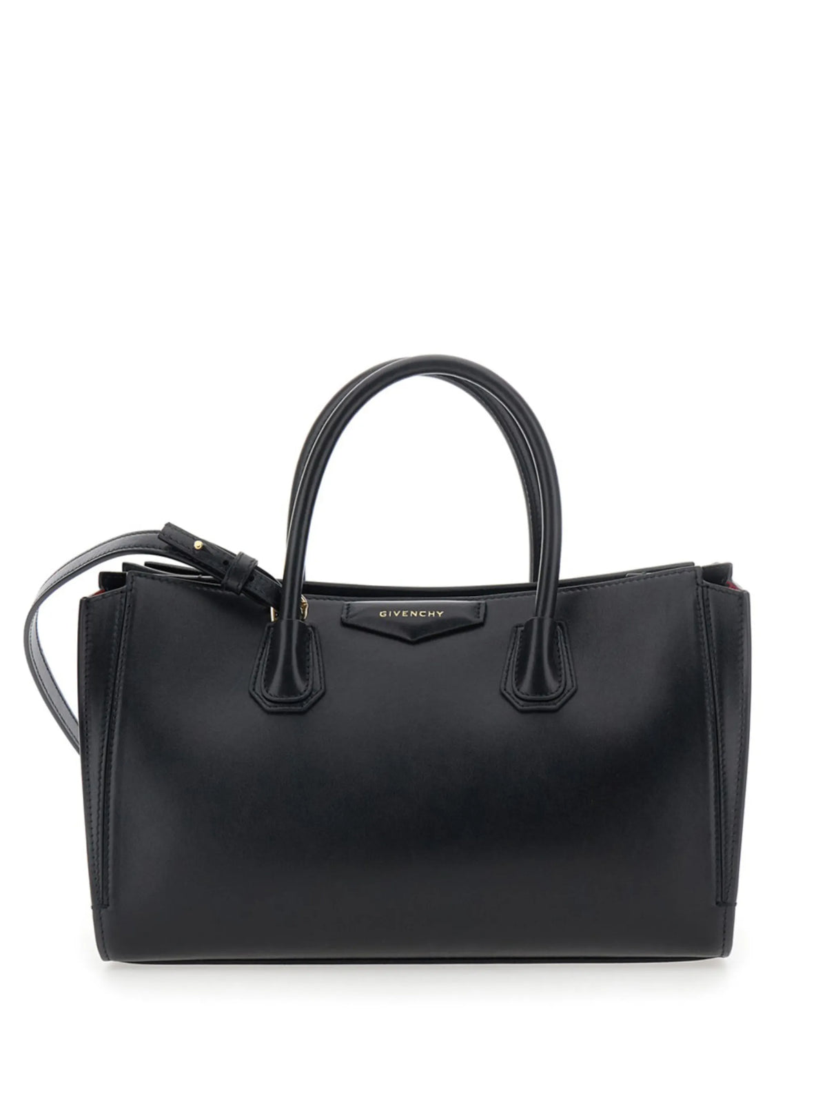 small Antigona Catchall bag in shiny grained leather