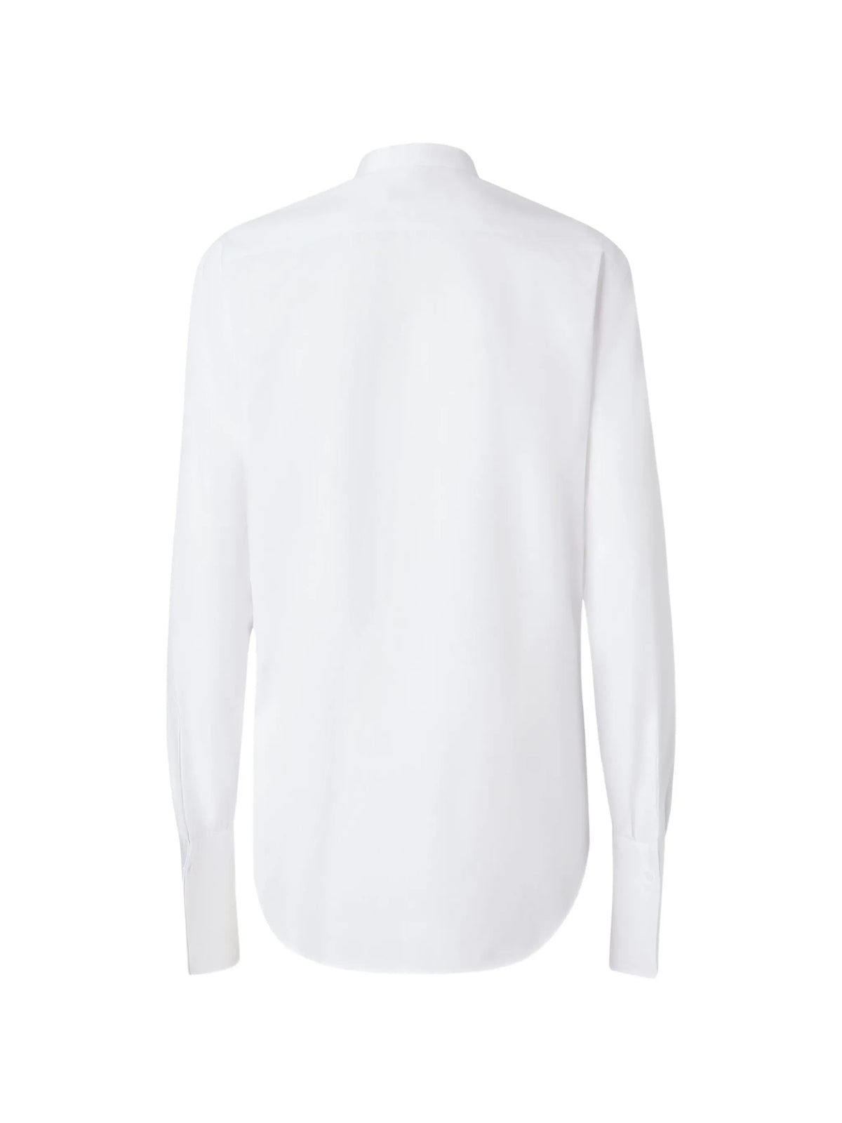 white poplin shirt