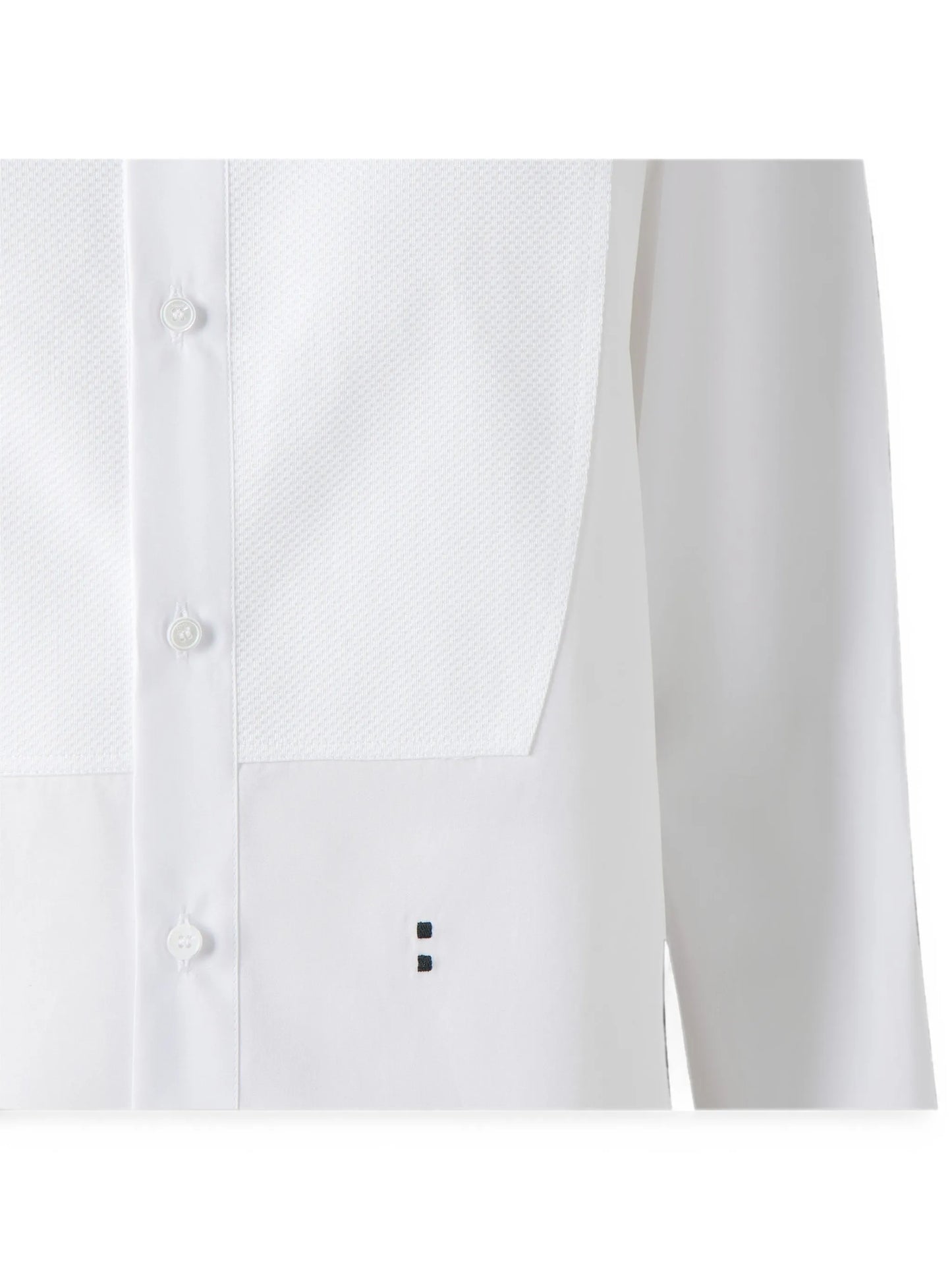 white poplin shirt