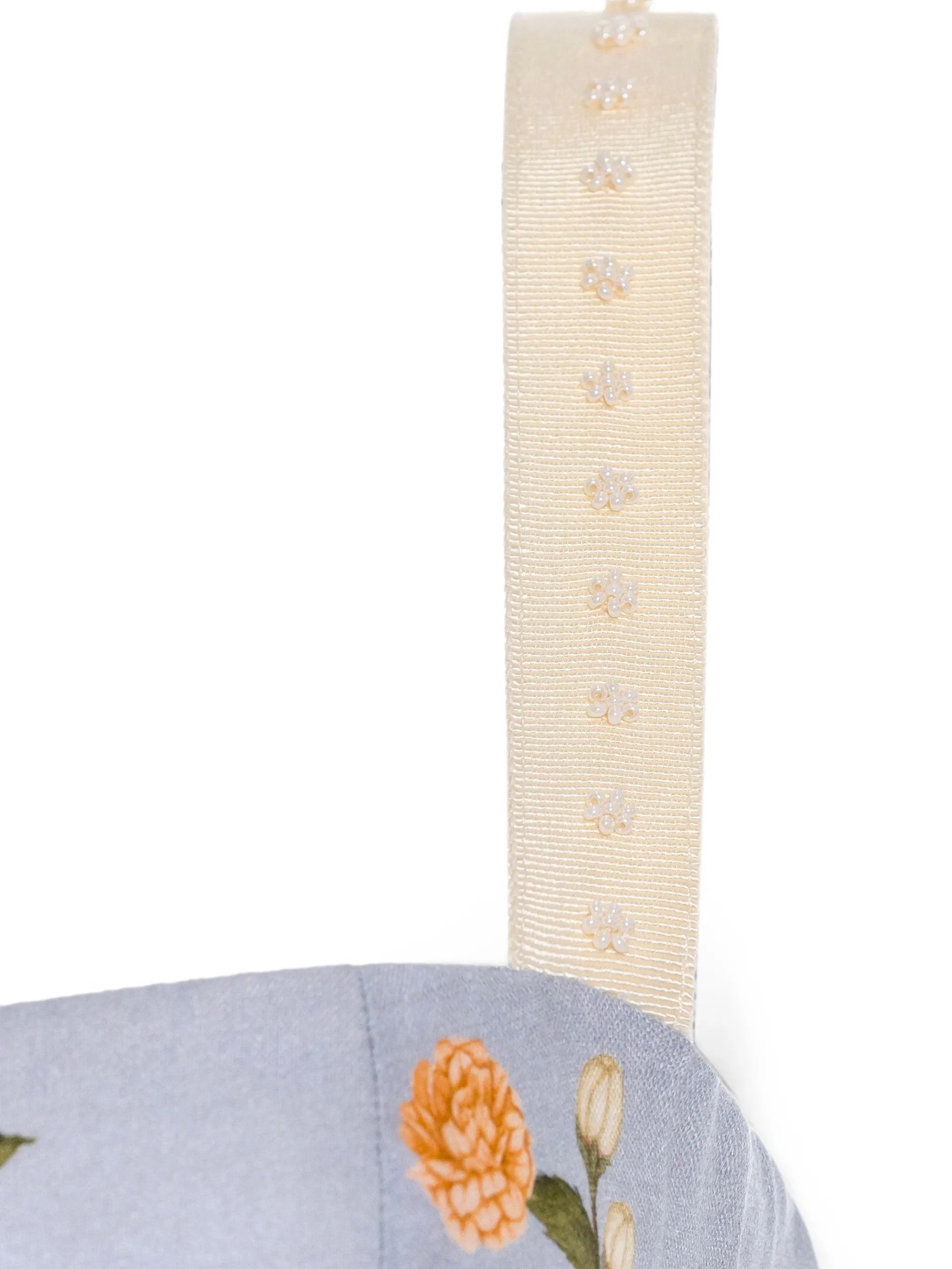 Lima embroidered linen maxi dress
