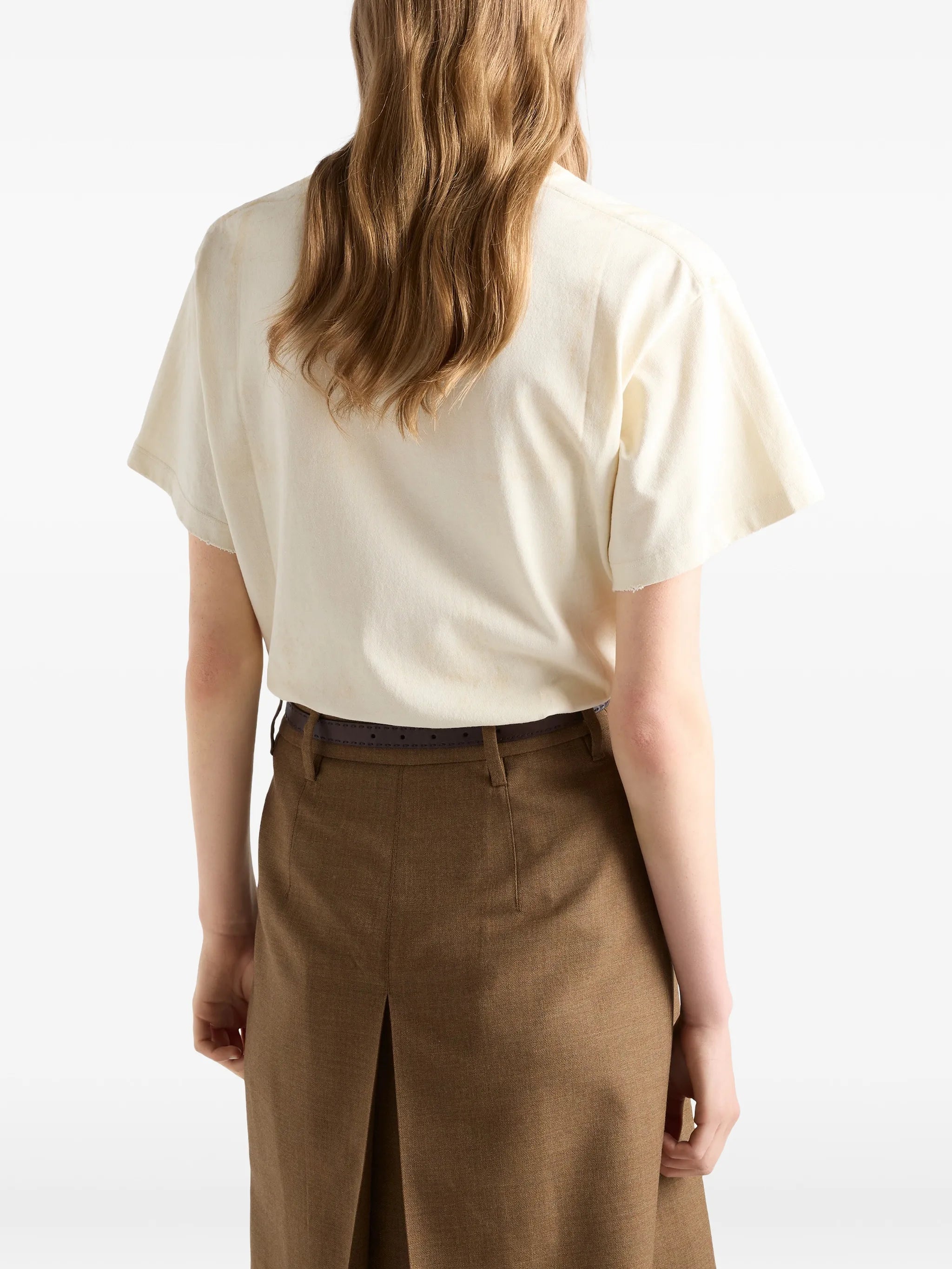 logo-print cotton T-shirt