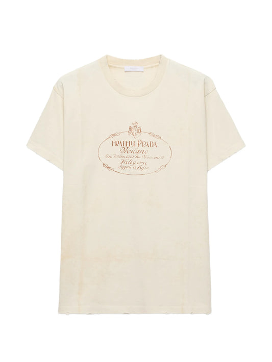 garment-dyed jersey T-shirt