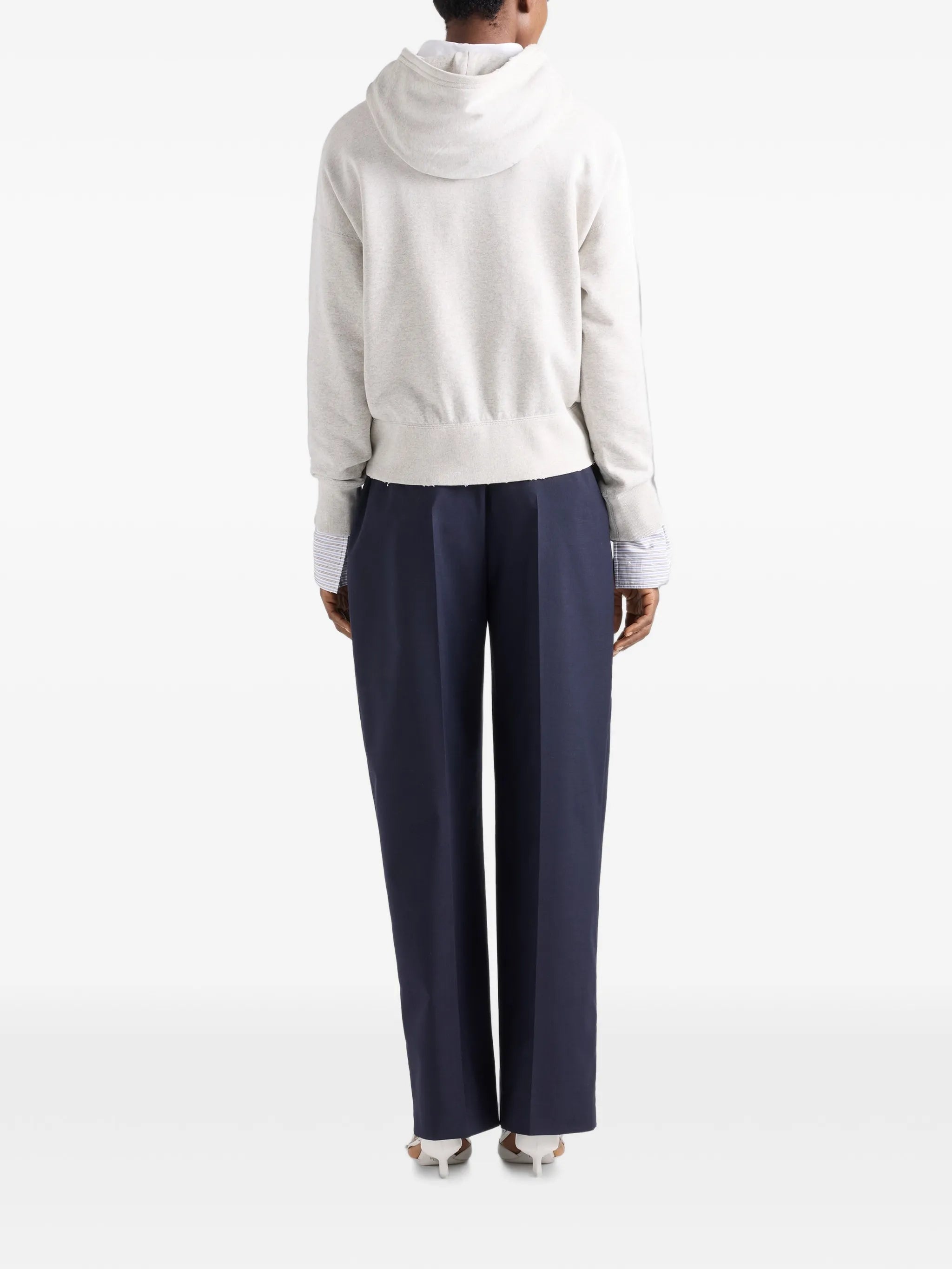light mohair pants