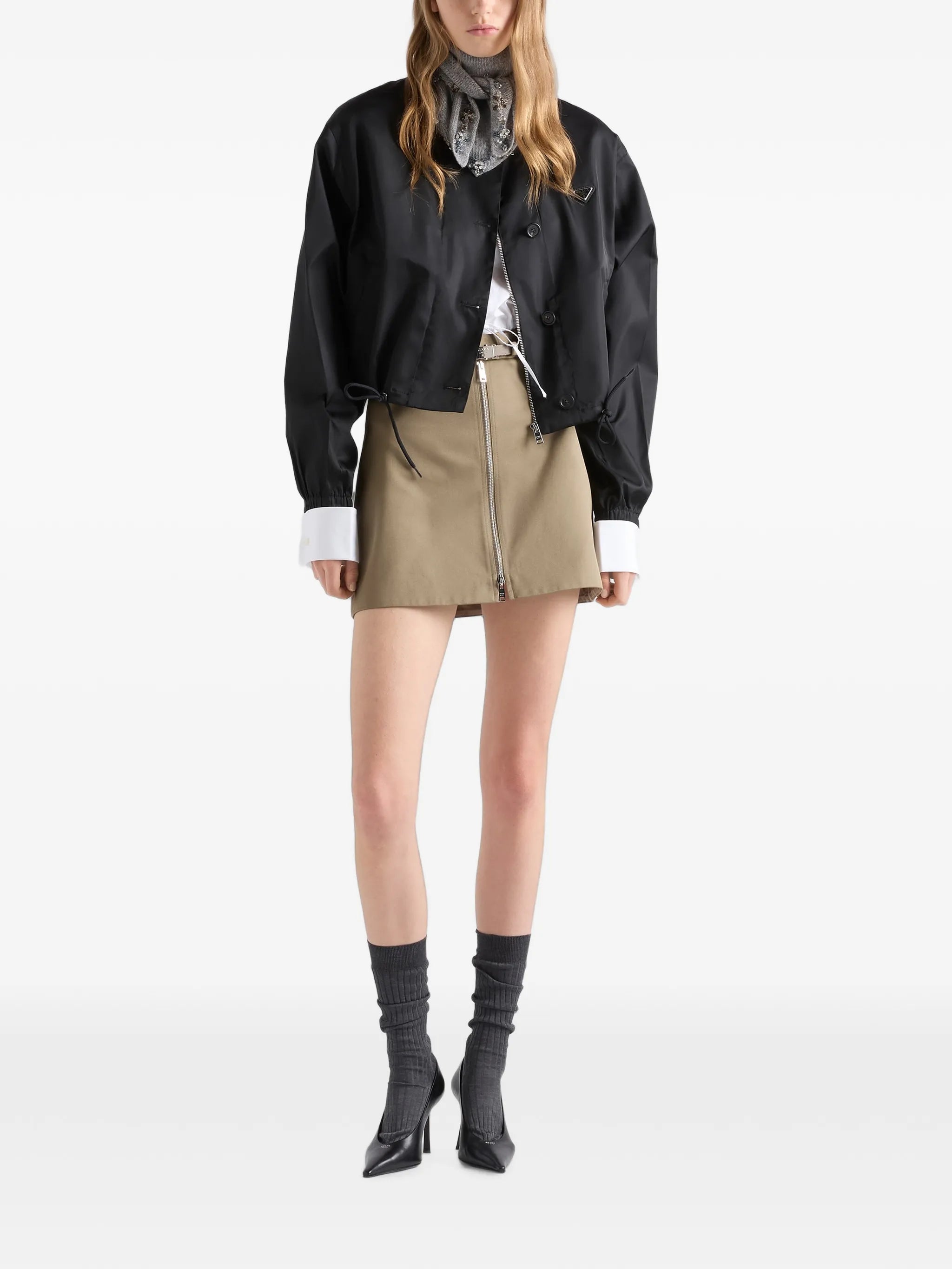 Re-Nylon blouson jacket