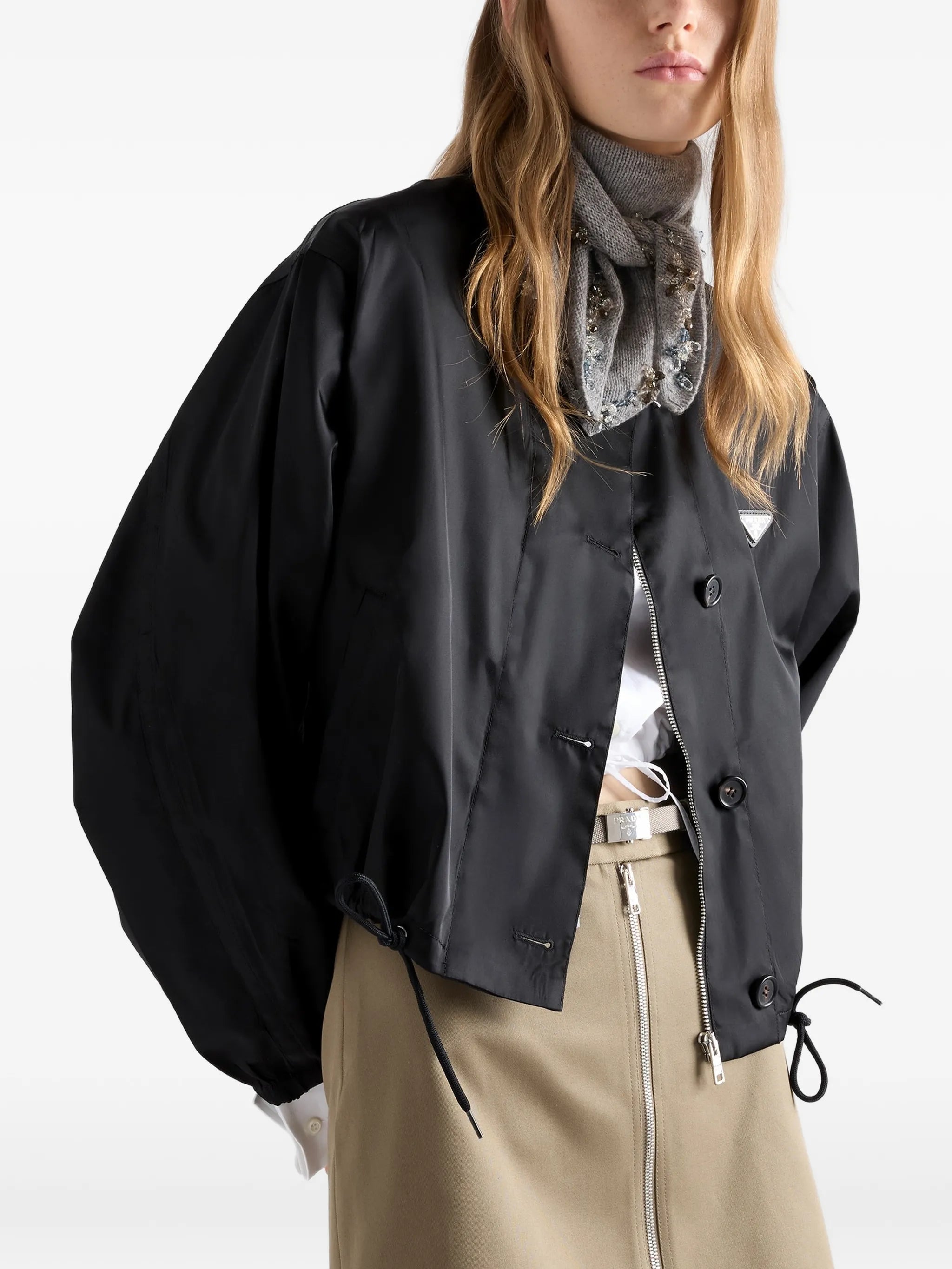 Re-Nylon blouson jacket