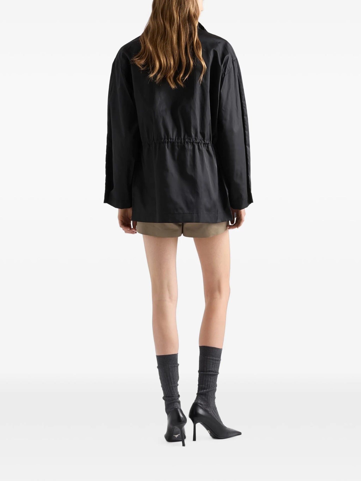 Re-Nylon rain jacket