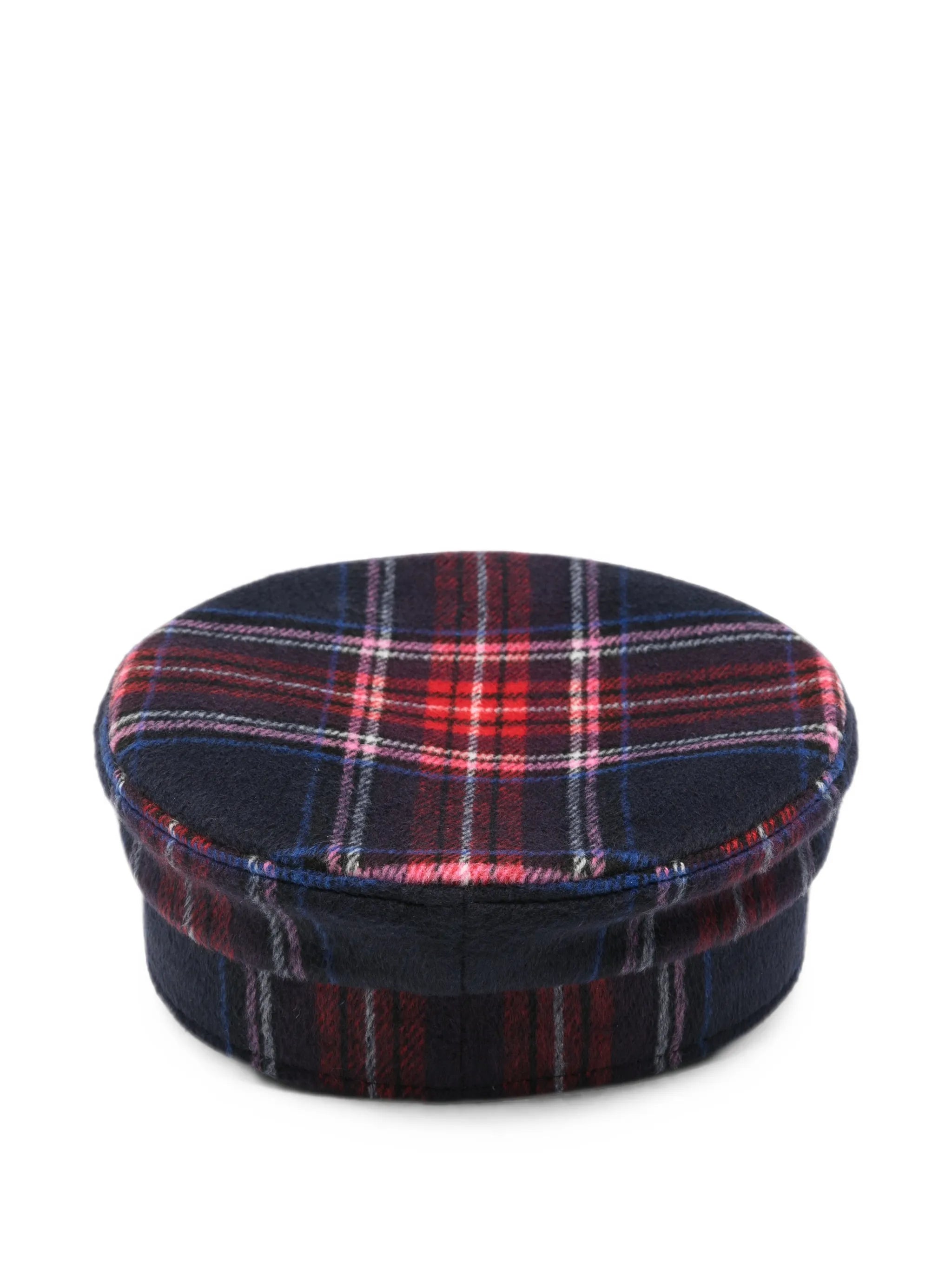 checked Baker Boy cap