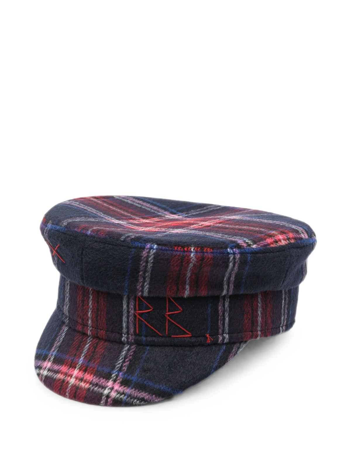 checked Baker Boy cap