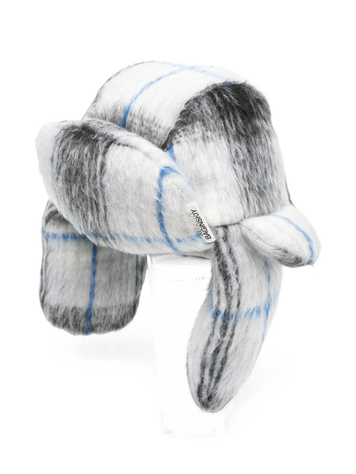 checked hat