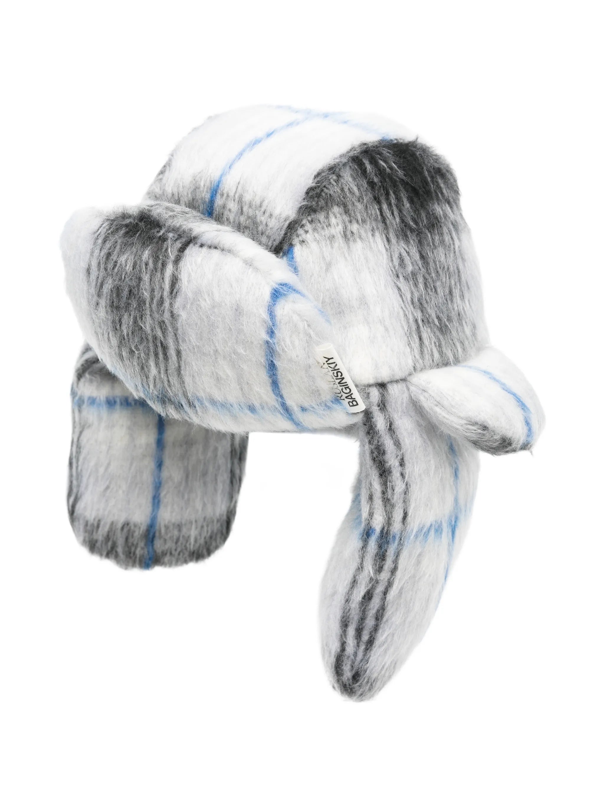 checked hat