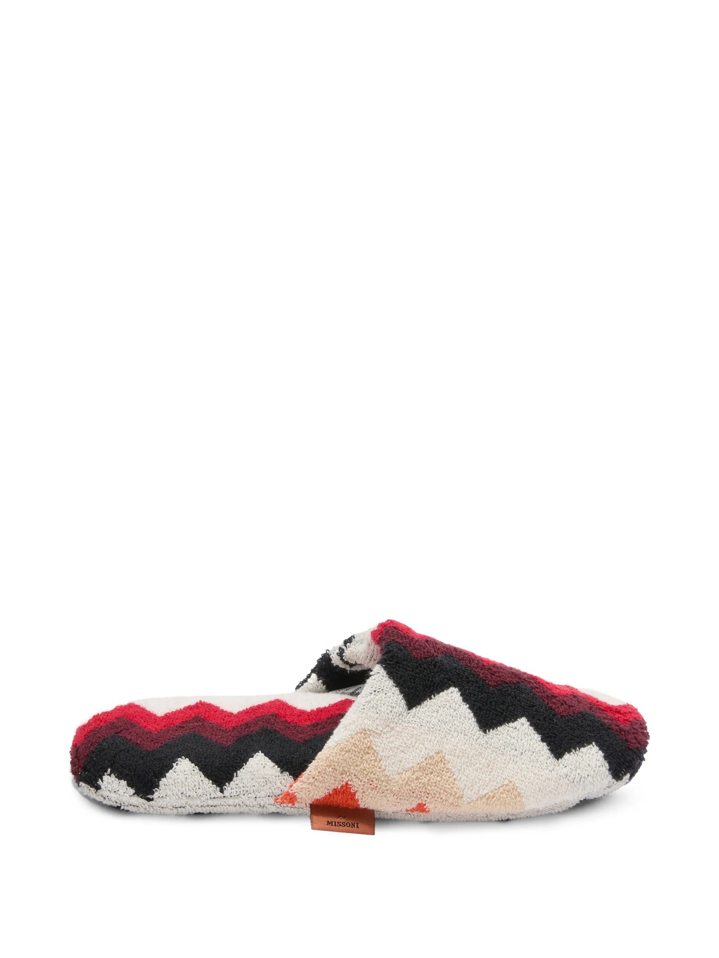 zigzag-knit slippers