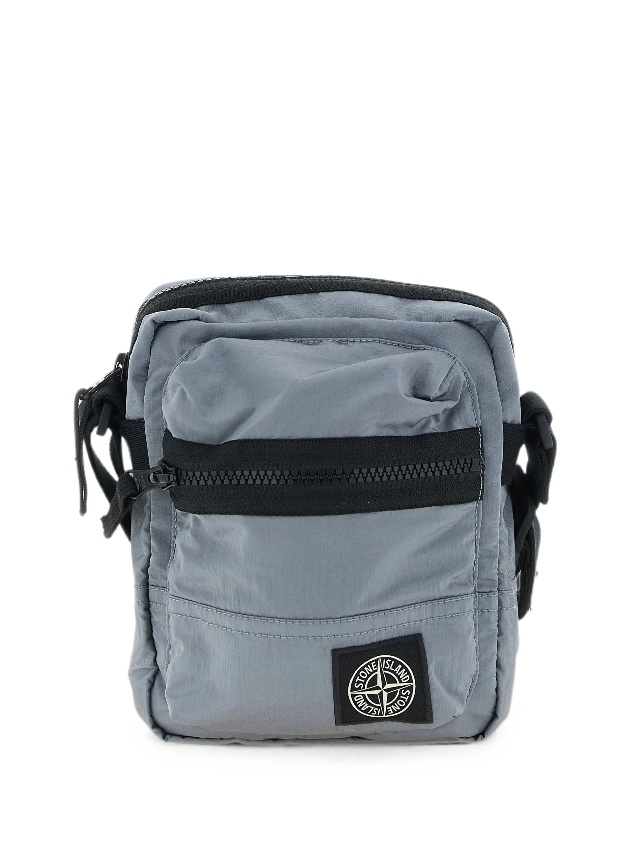 logo-patch cross body bag