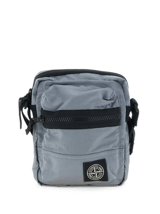logo-patch cross body bag