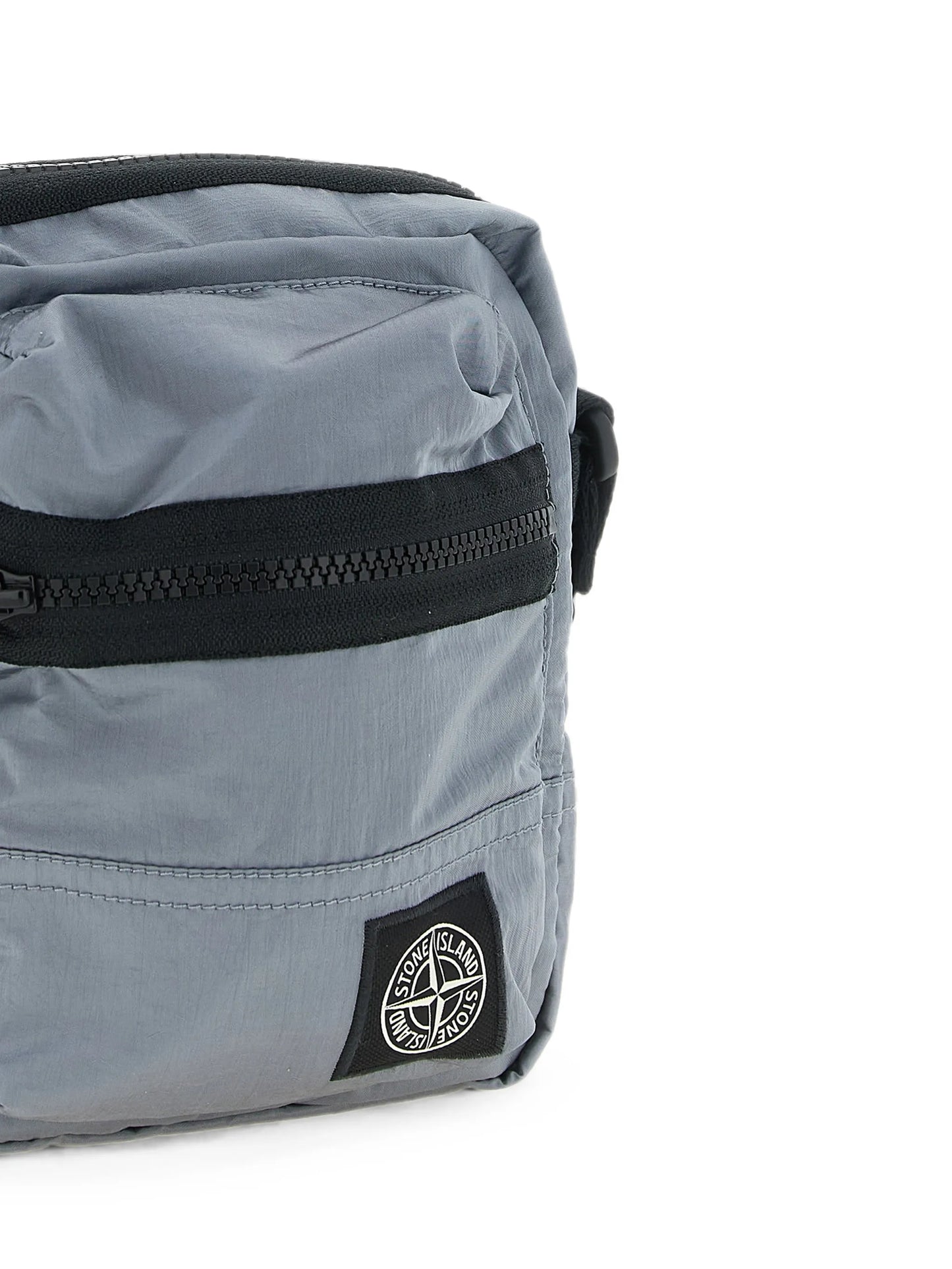 Compass logo-patch shoulder bag