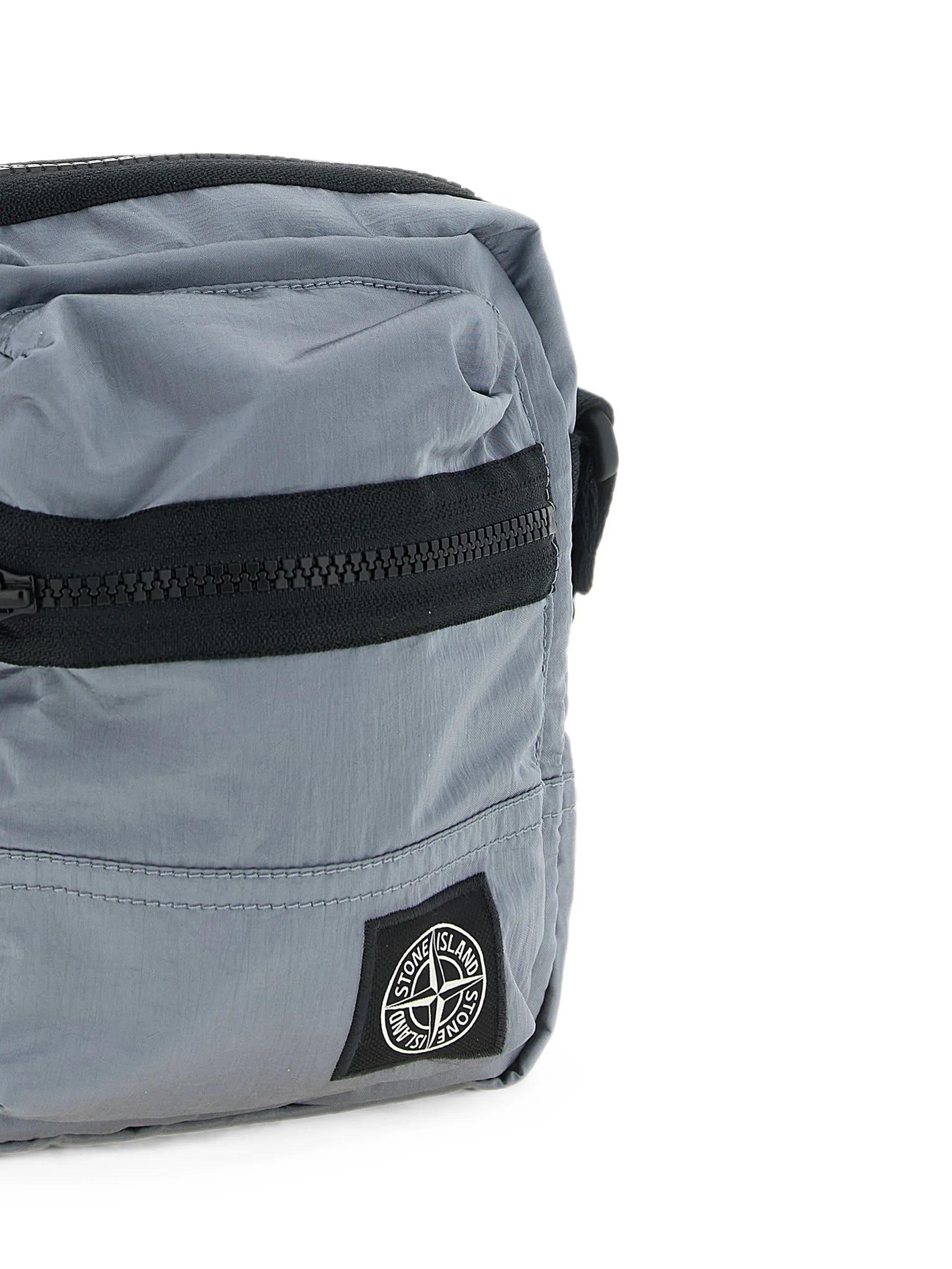 logo-patch cross body bag