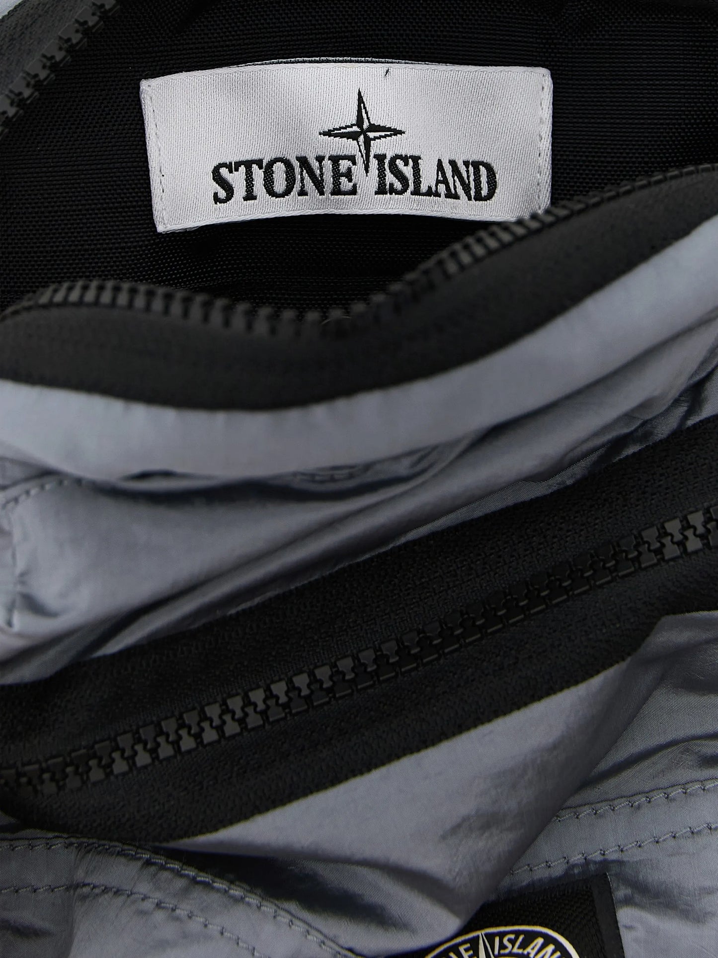 Compass logo-patch shoulder bag