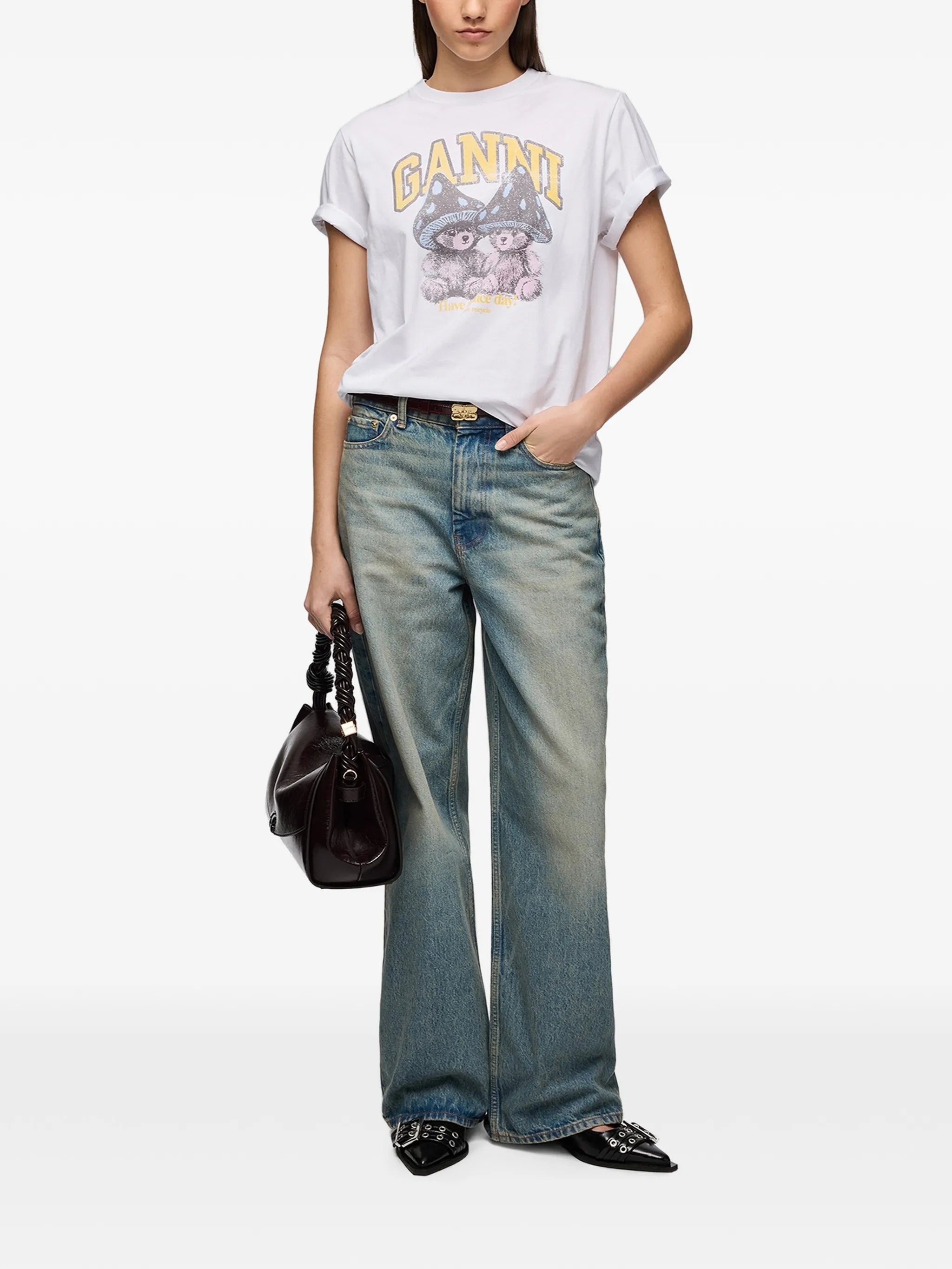 T-shirt with Mushroom Teddy