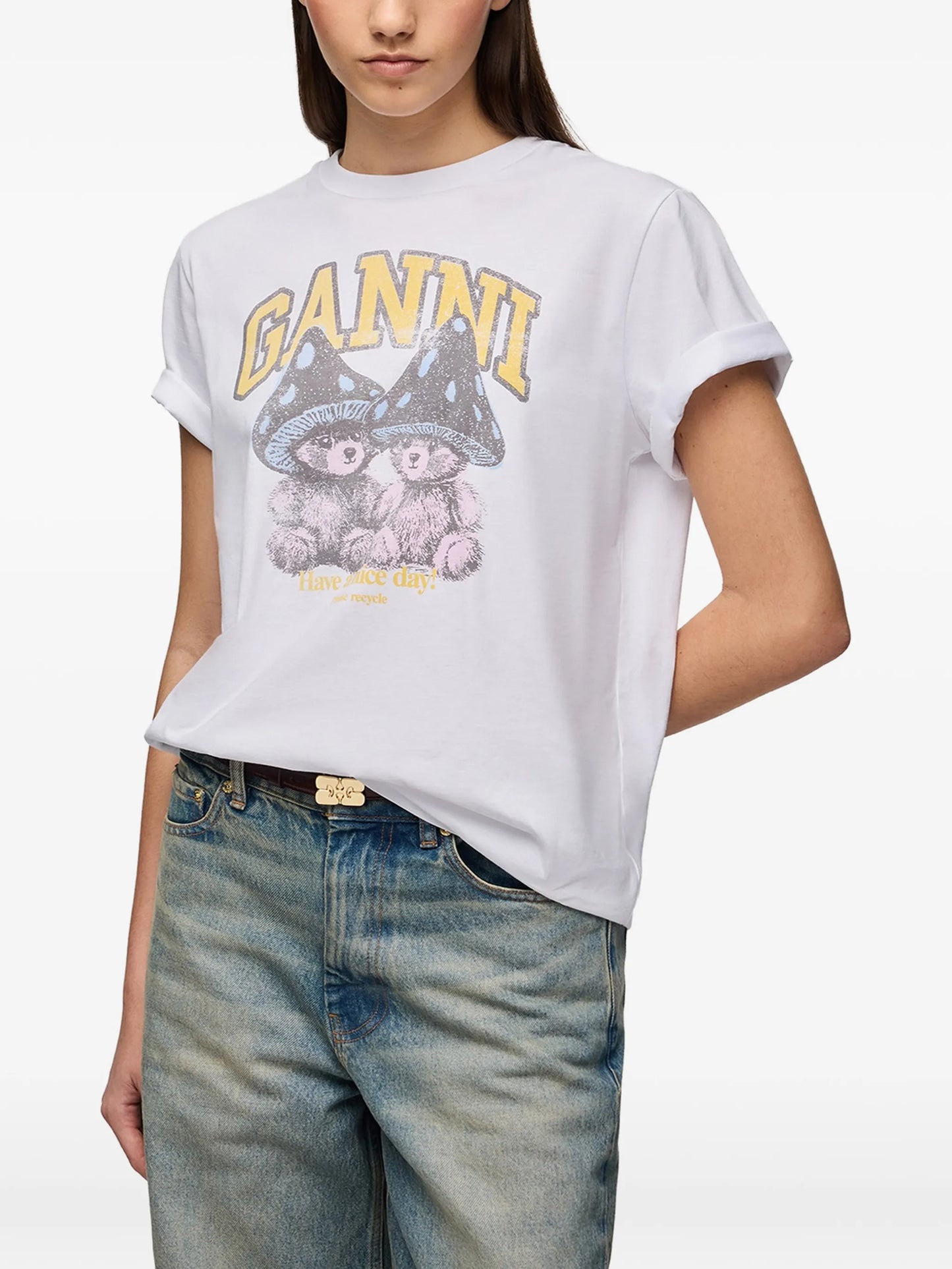 T-shirt with Mushroom Teddy