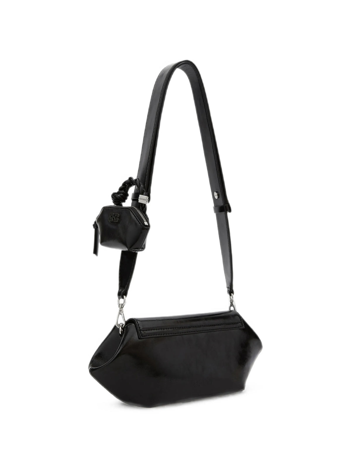 Bou bag East/West shine in black