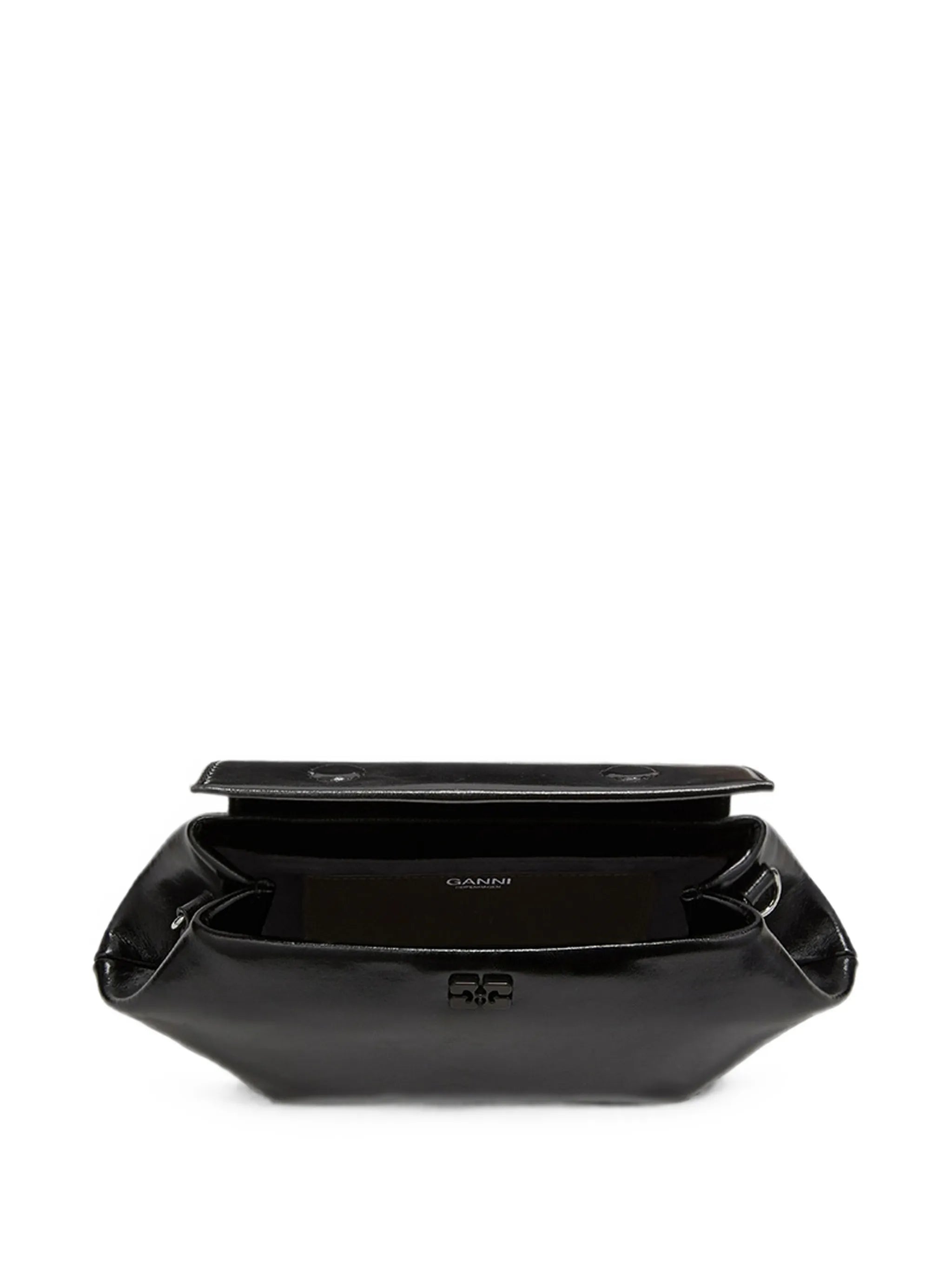 Bou bag East/West shine in black