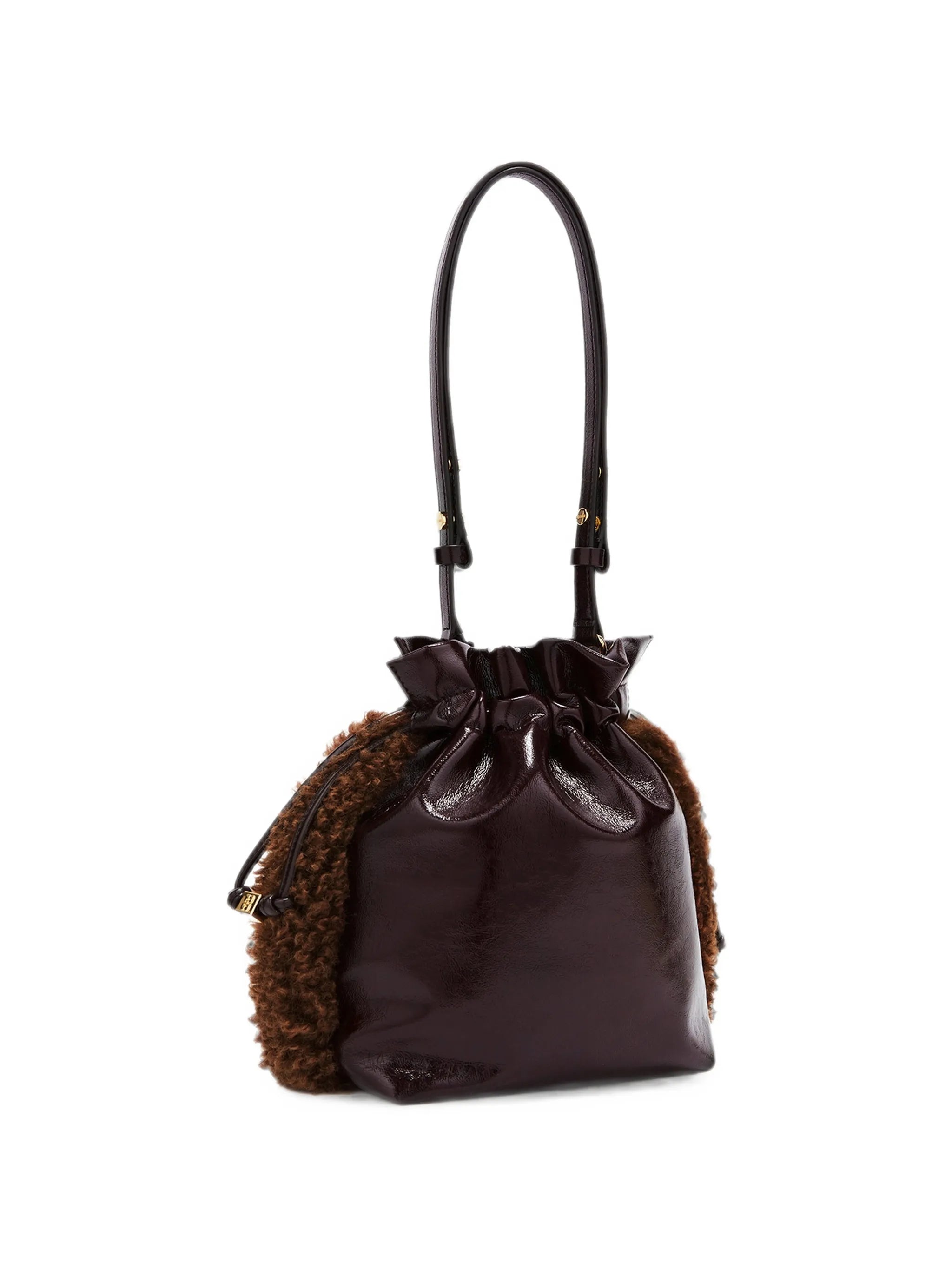 Party pouch in brown