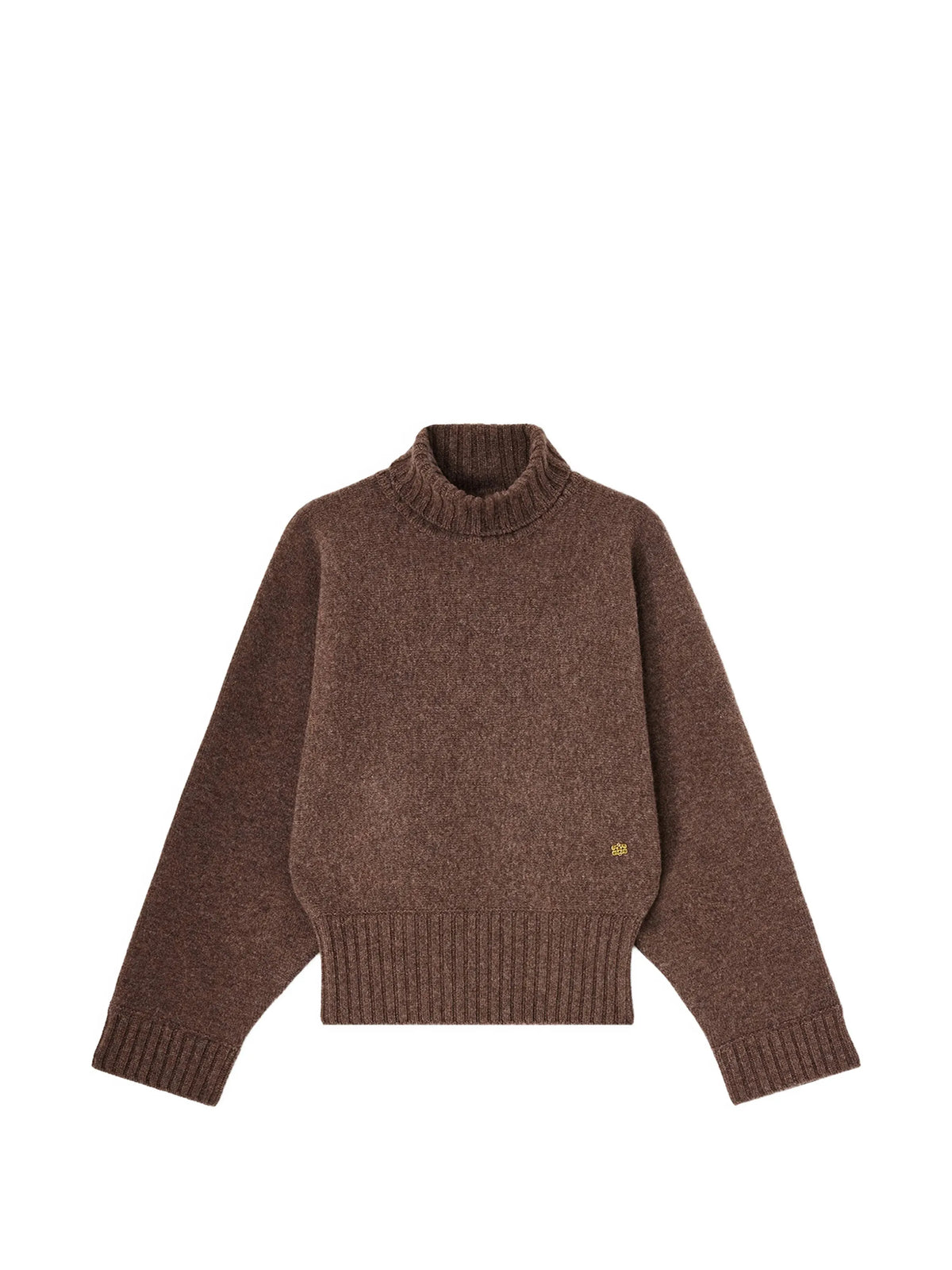 turtleneck sweater in double knit