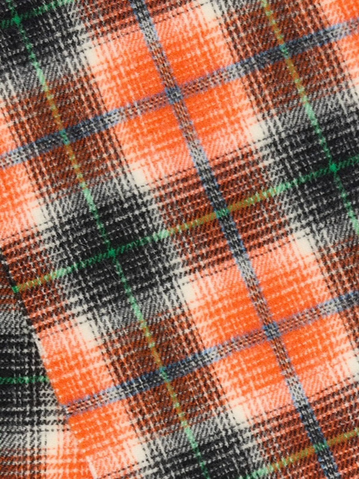 scarf in check wool
