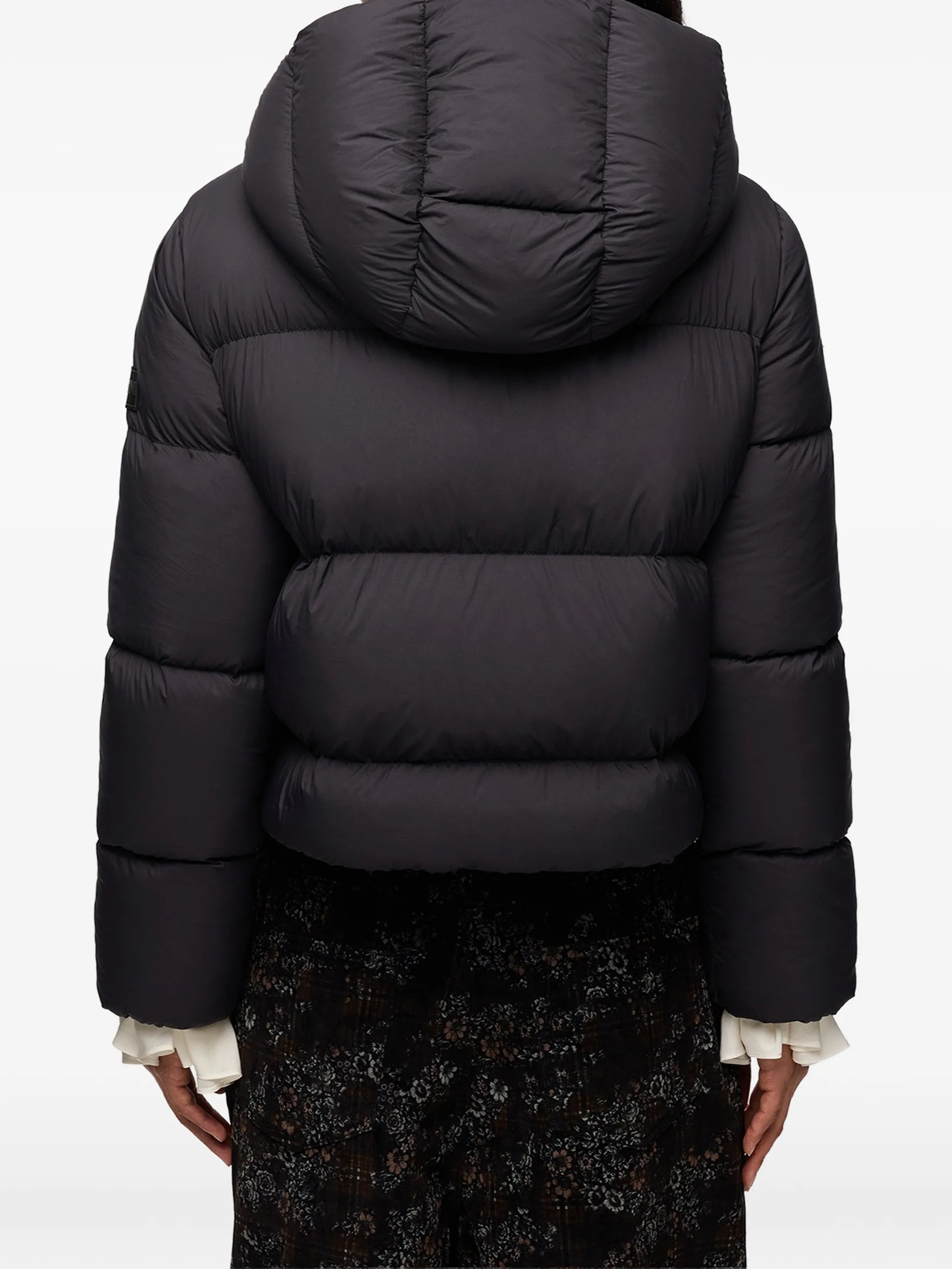 mini puffer in future nylon