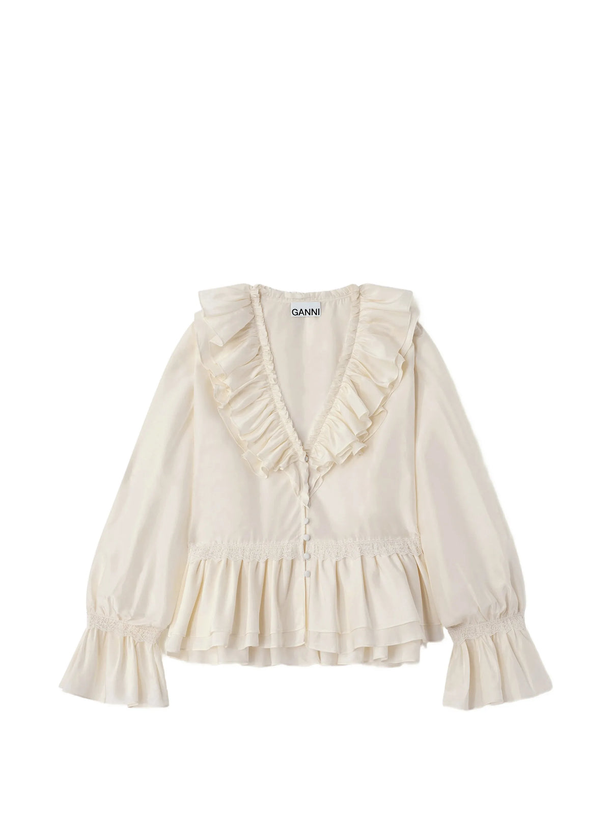 blouse in viscose silk
