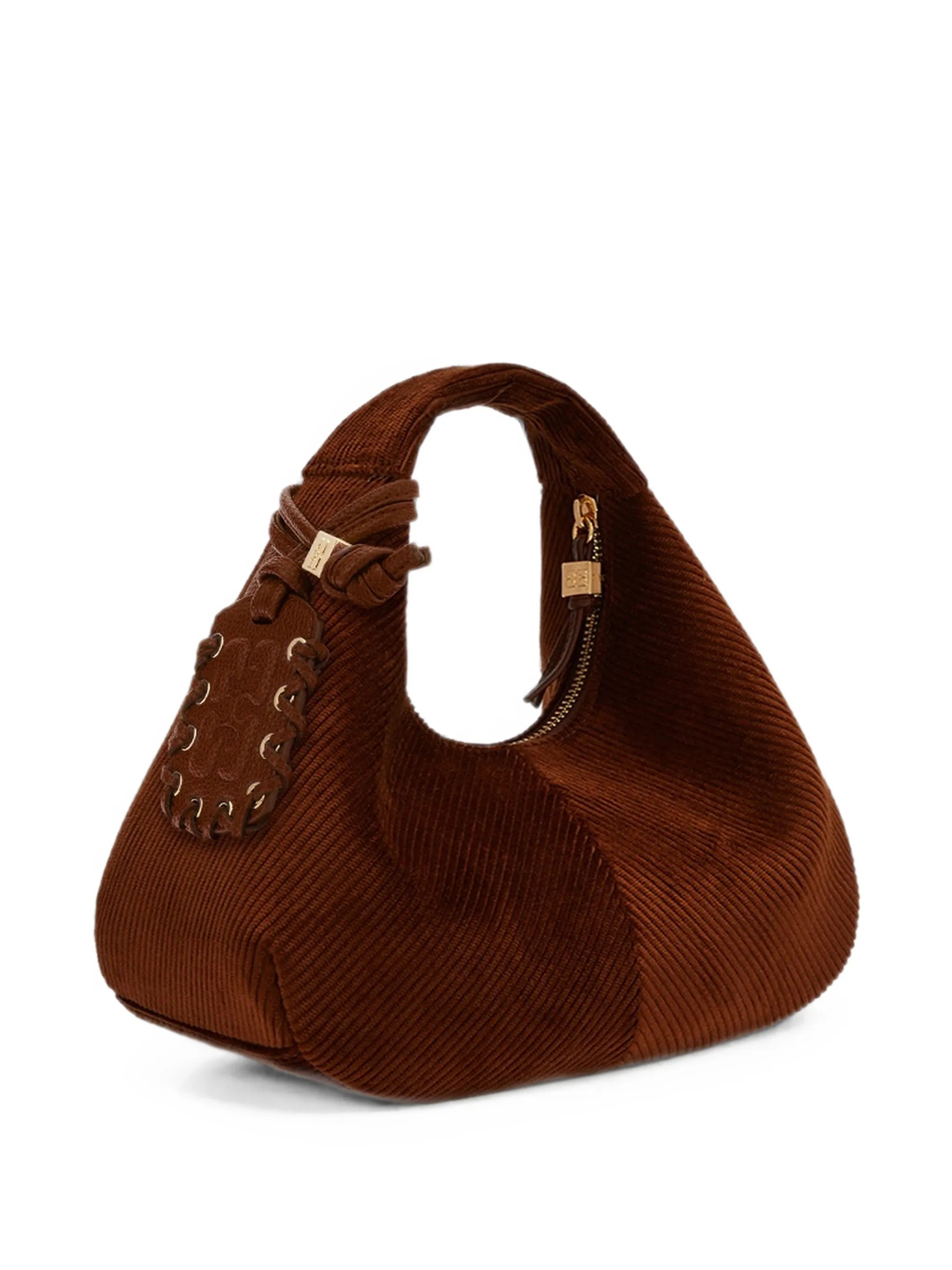 Mini bag in corduroy