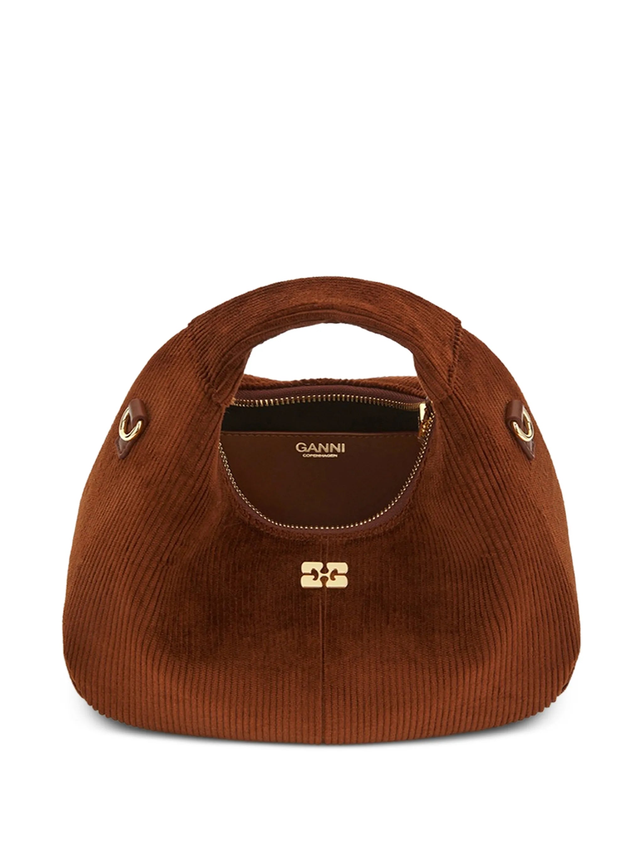Mini bag in corduroy