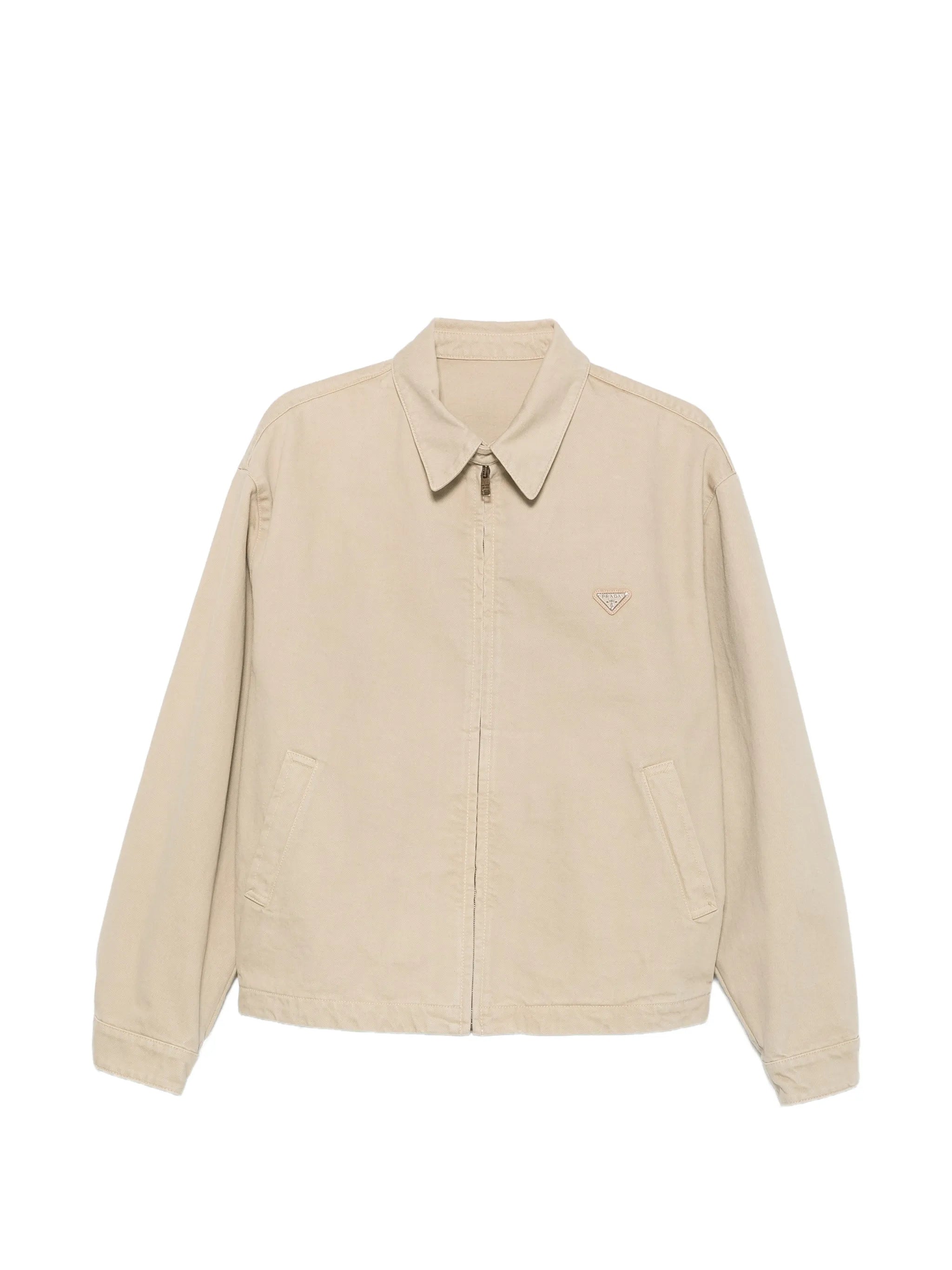 logo-plaque jacket