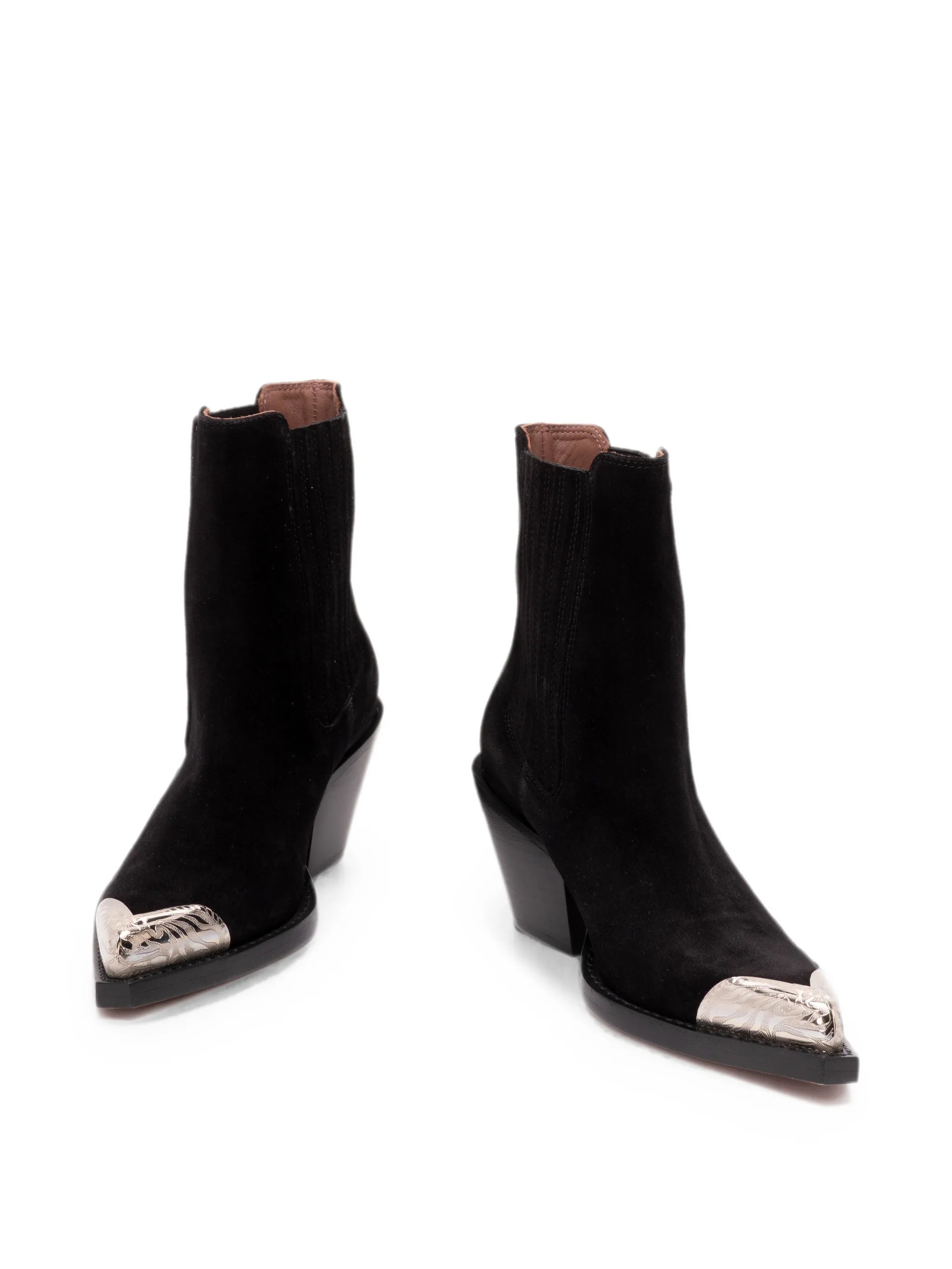 Dallas metal-tip cowboy boots
