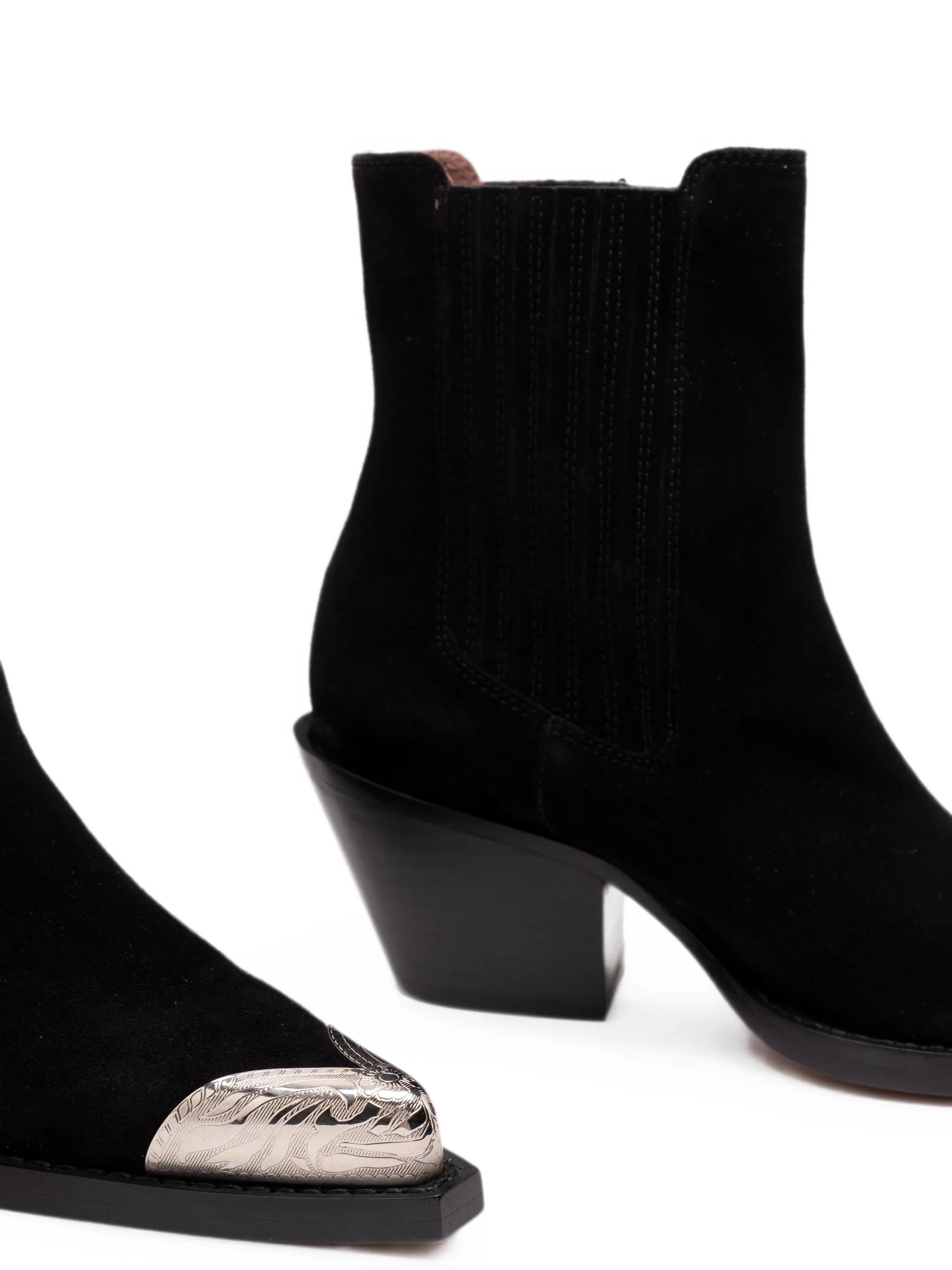 Dallas metal-tip cowboy boots
