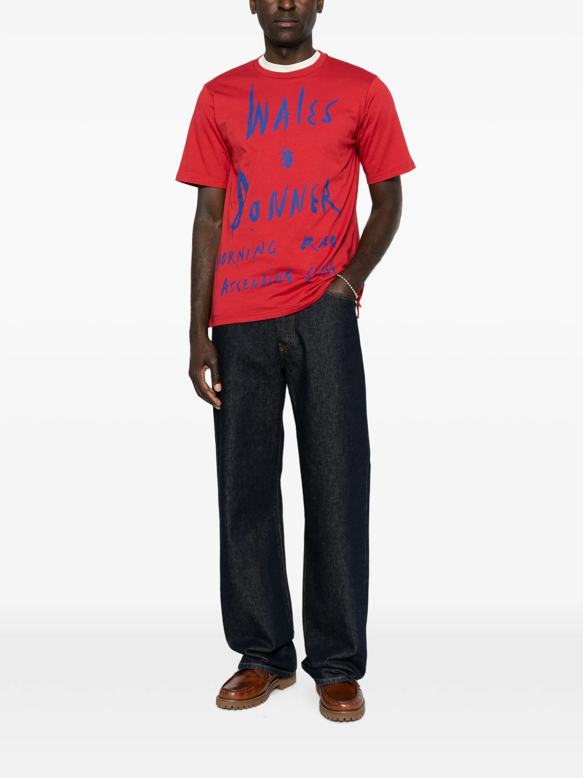 logo-print crew-neck T-shirt