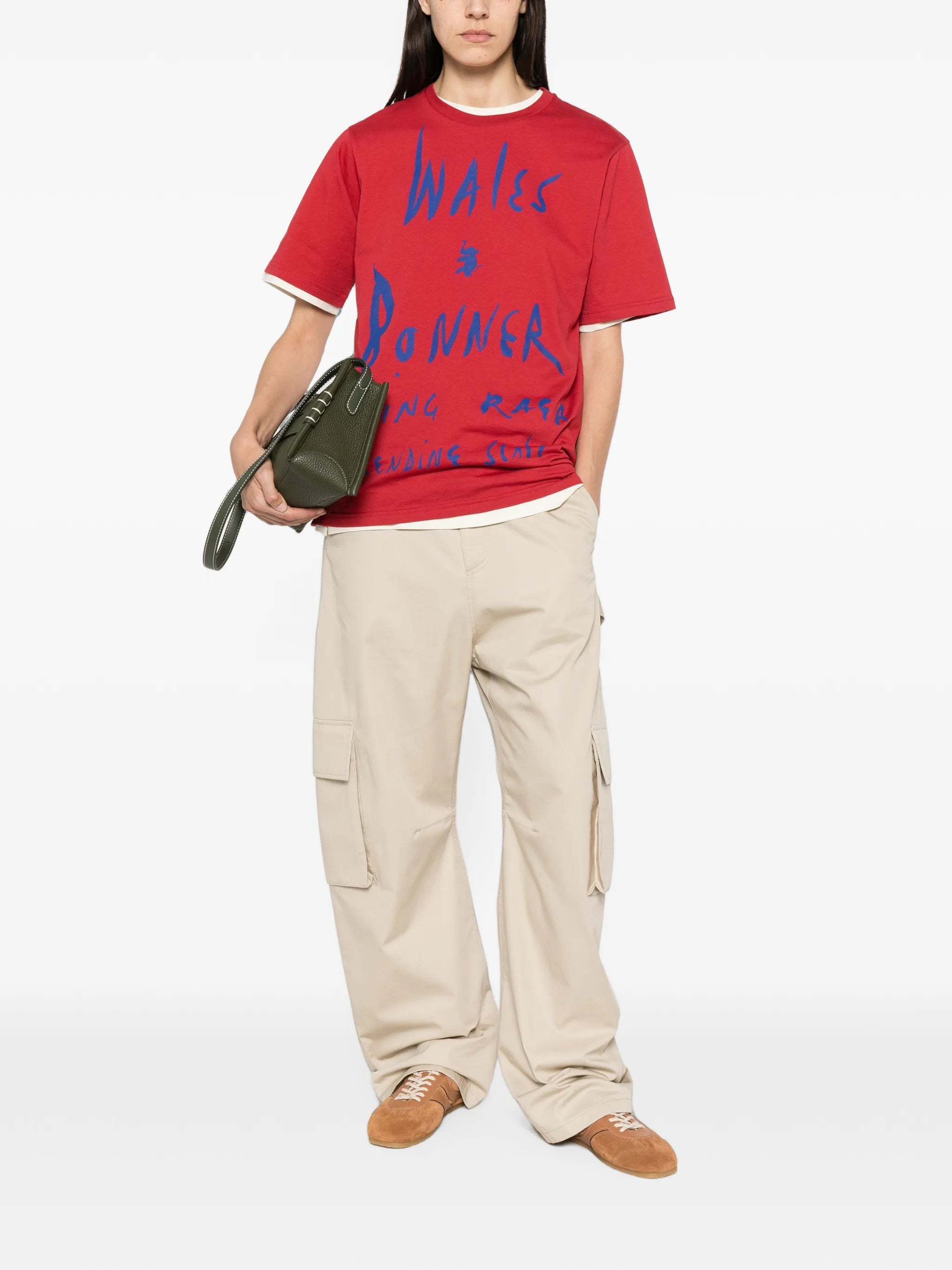 logo-print crew-neck T-shirt