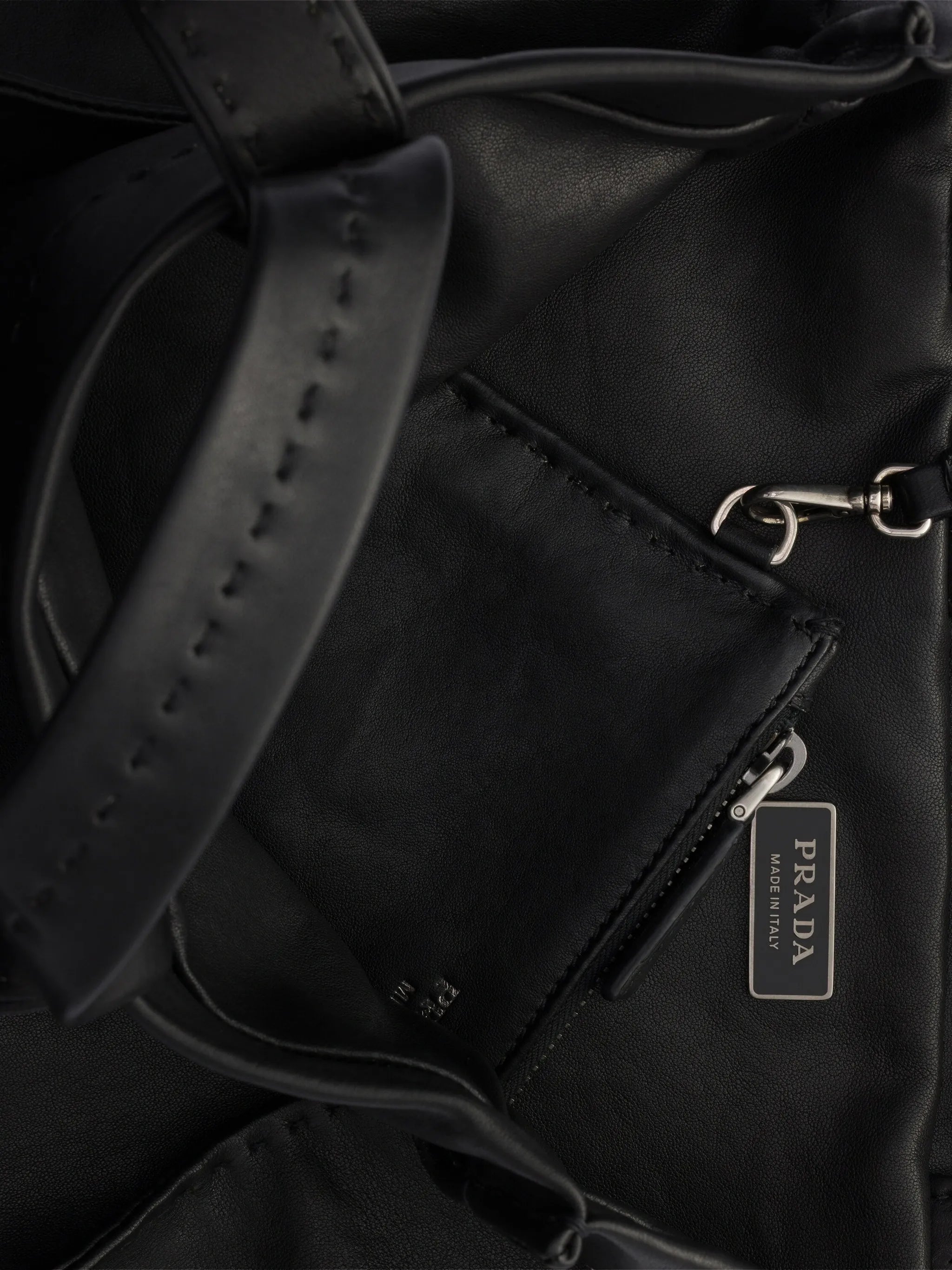nappa leather tote bag