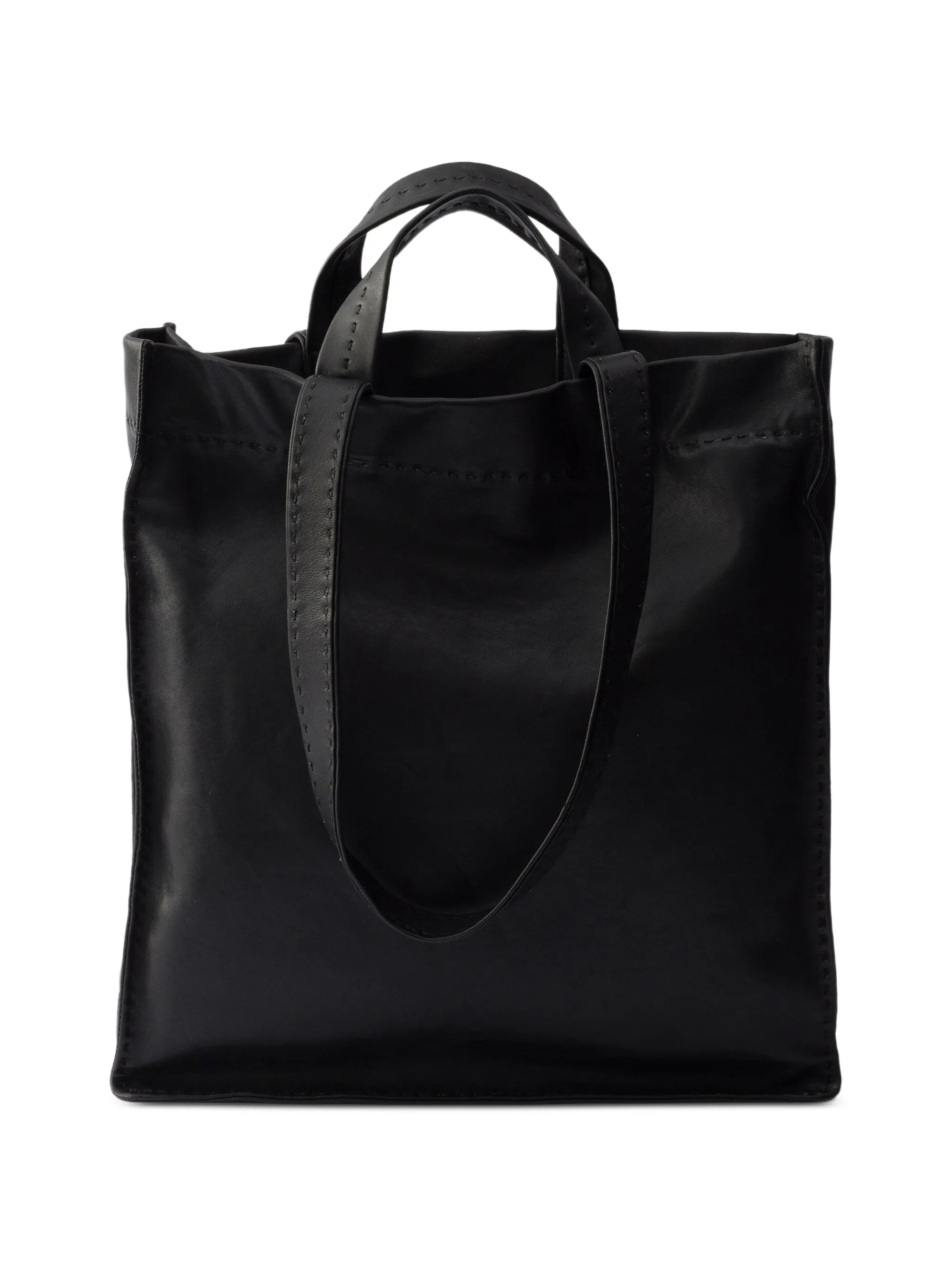 nappa leather tote bag