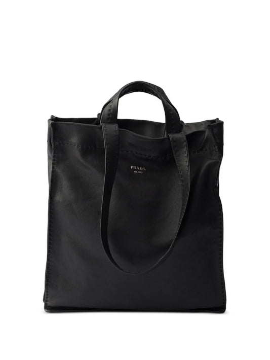 nappa leather tote bag