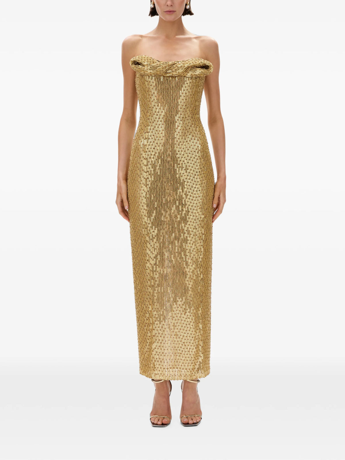 Rosalie sequin-embellished maxi dress