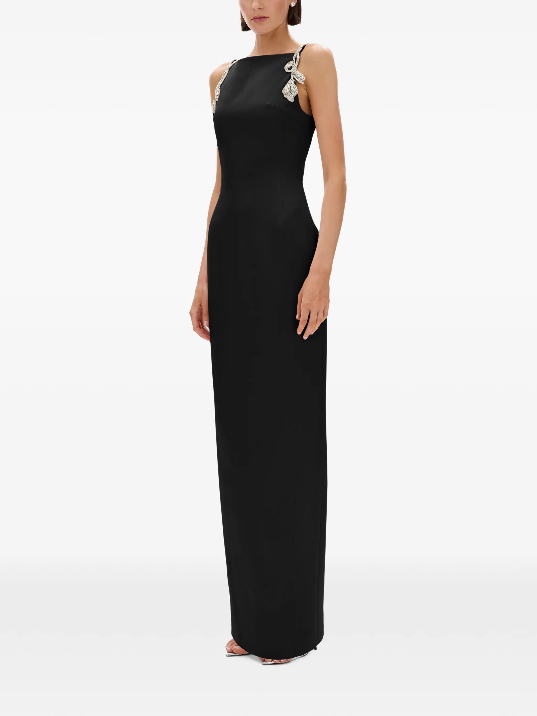 Oryx Column crystal-embellished maxi dress