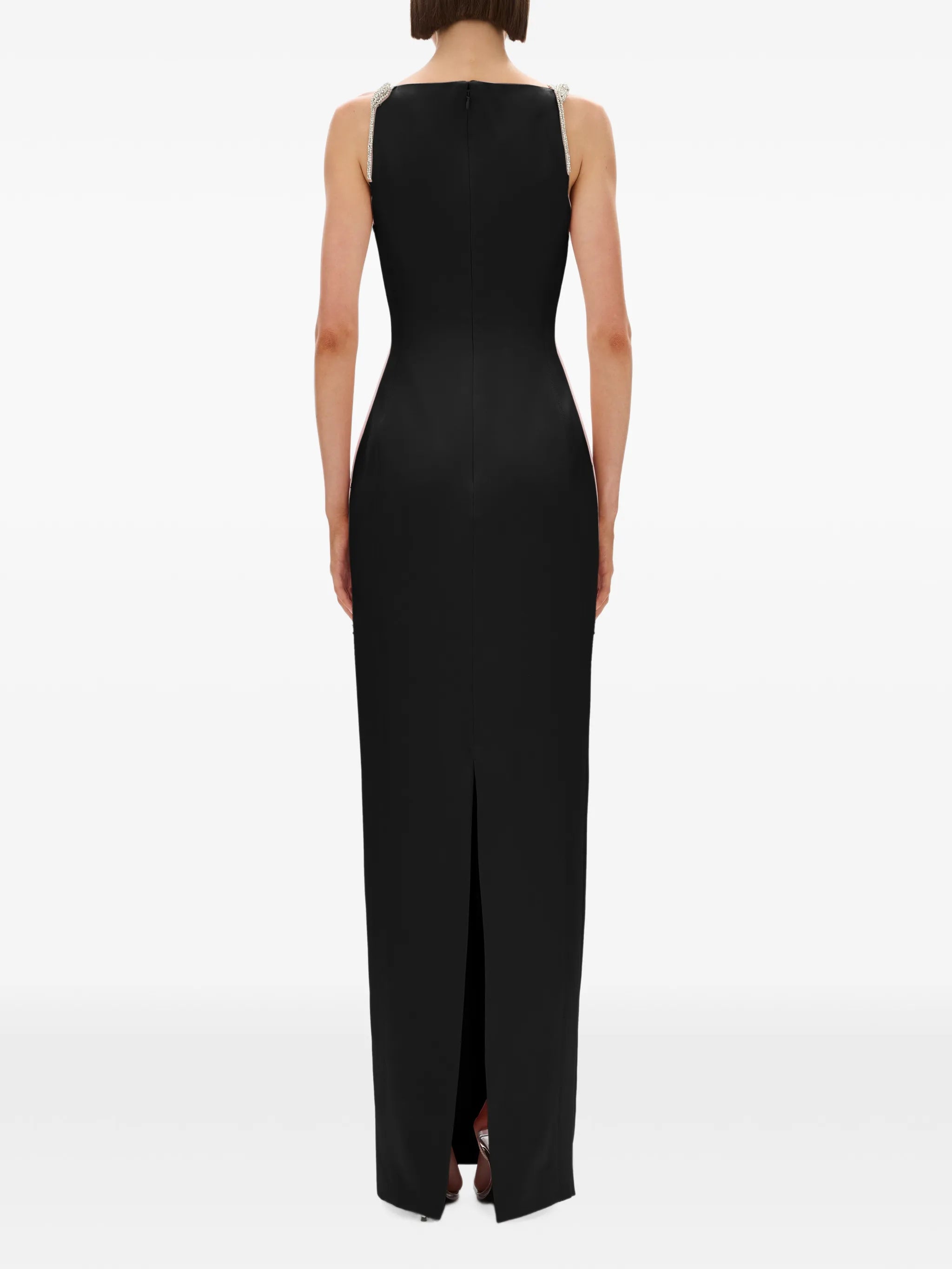 Oryx Column crystal-embellished maxi dress