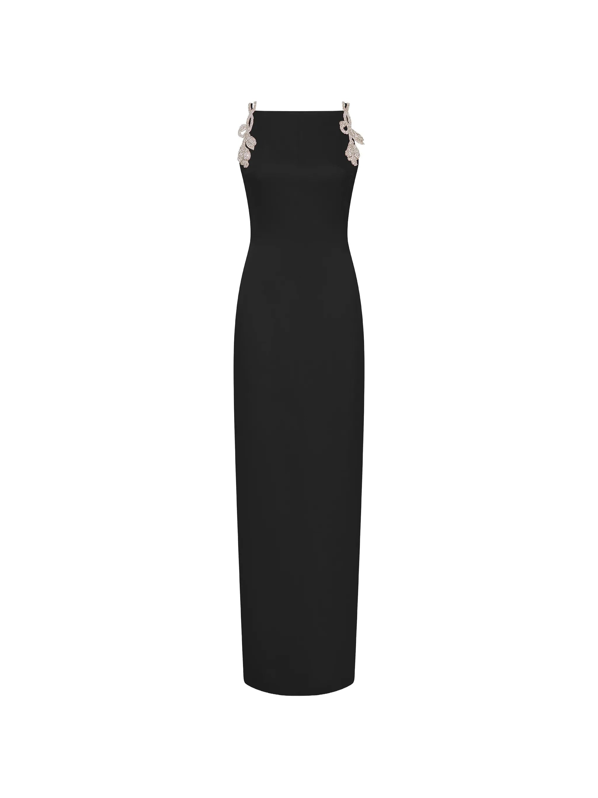 Oryx Column crystal-embellished maxi dress