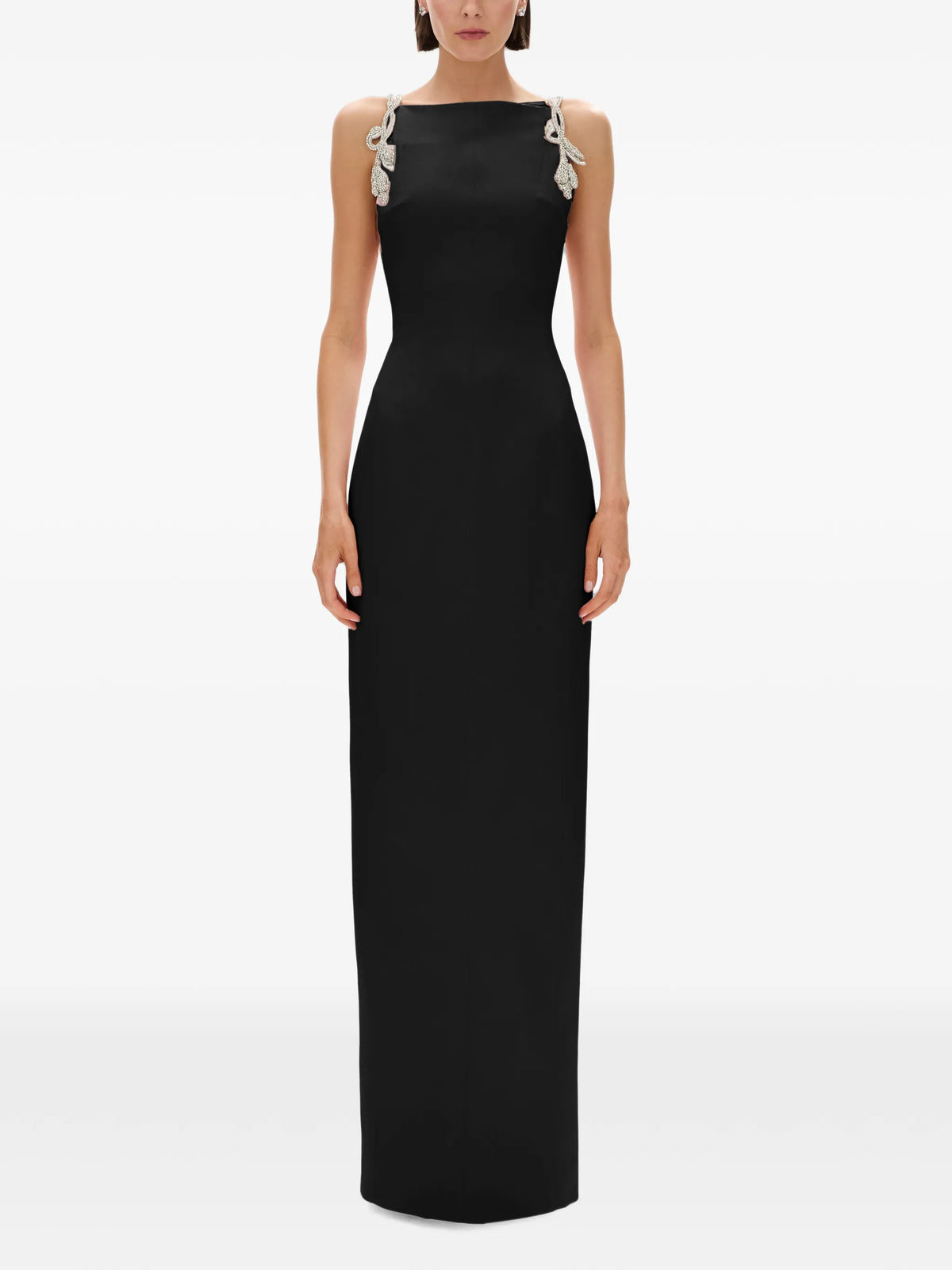 Oryx Column crystal-embellished maxi dress