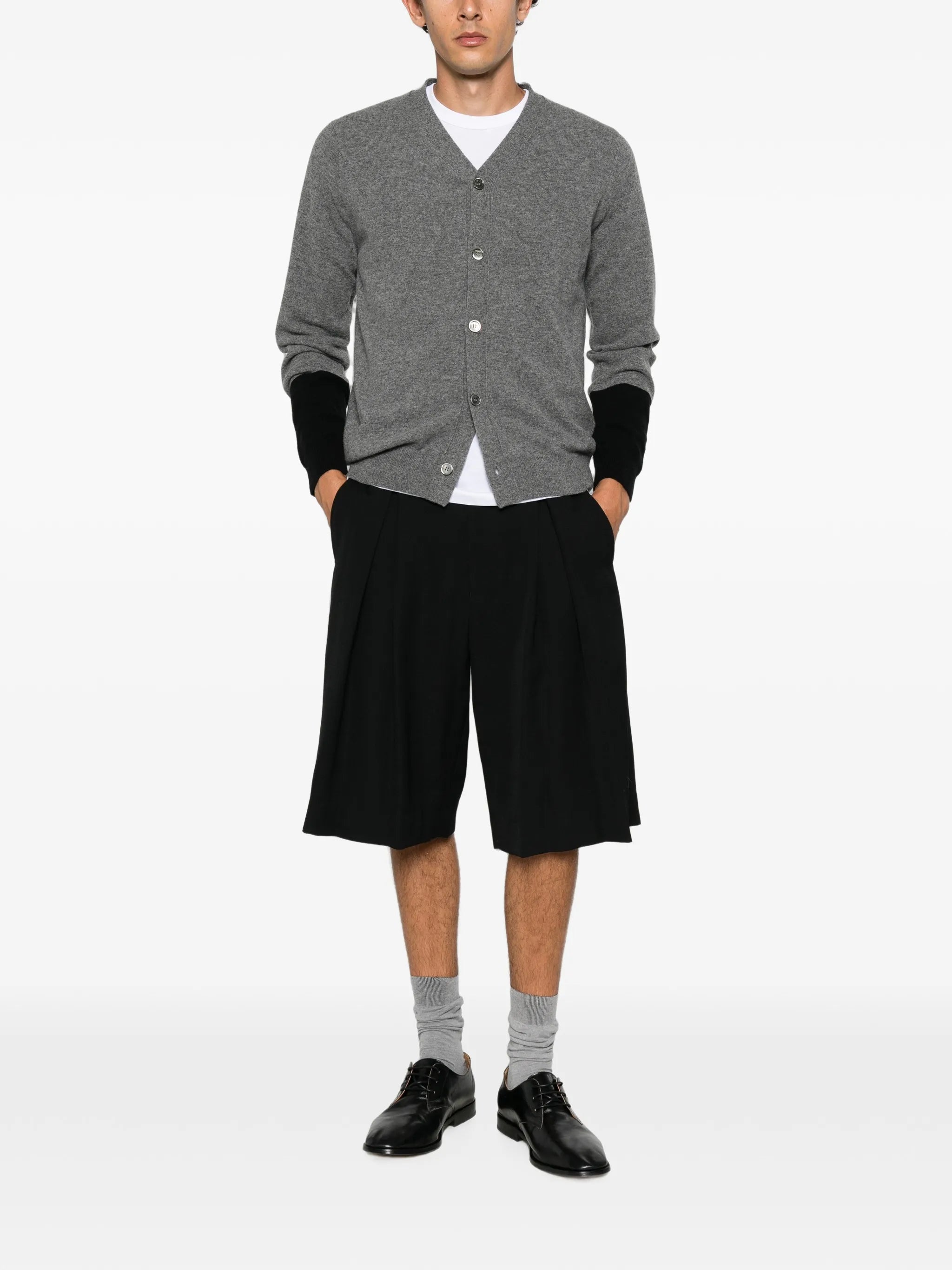 wool shorts
