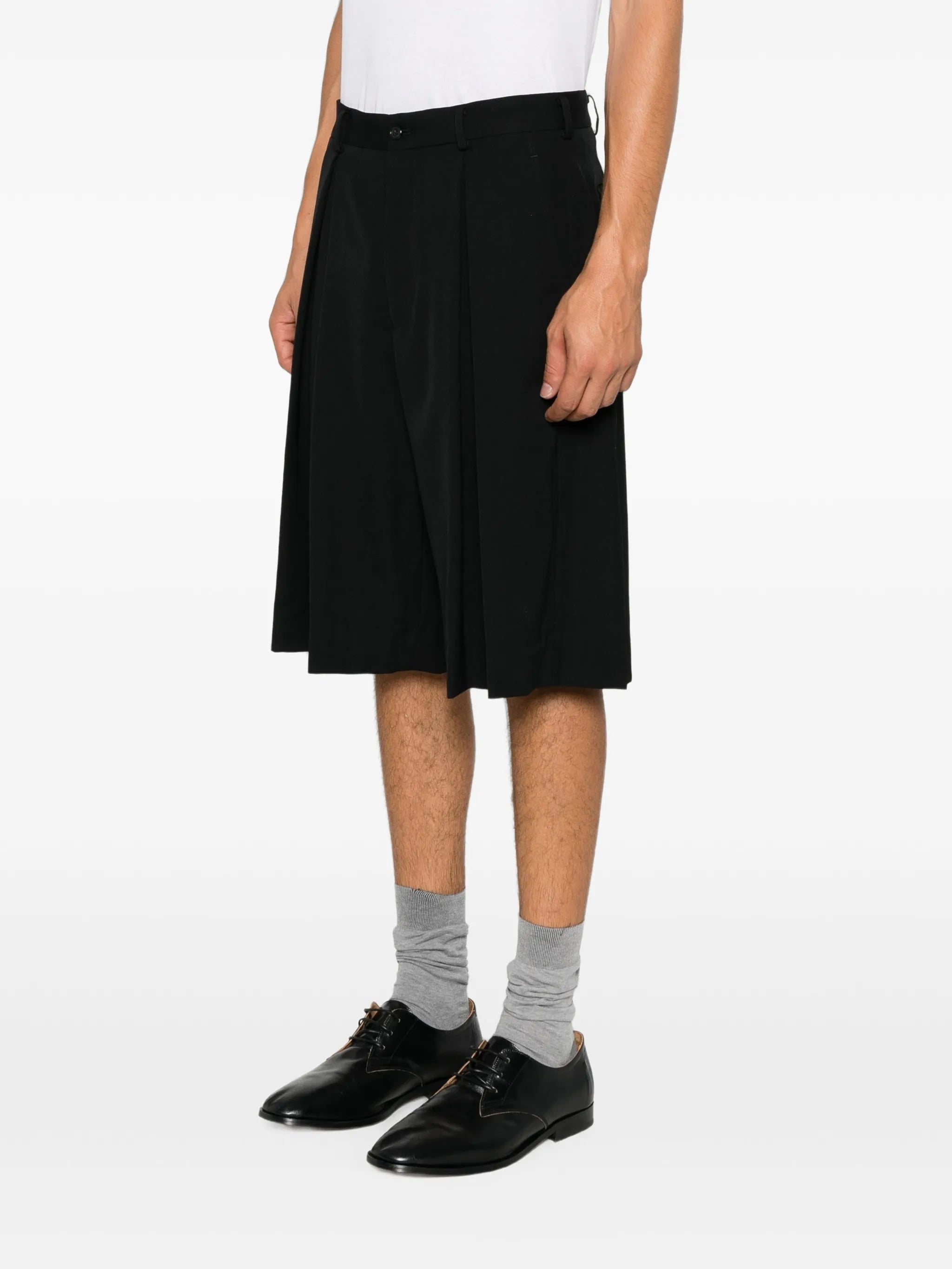 wool shorts