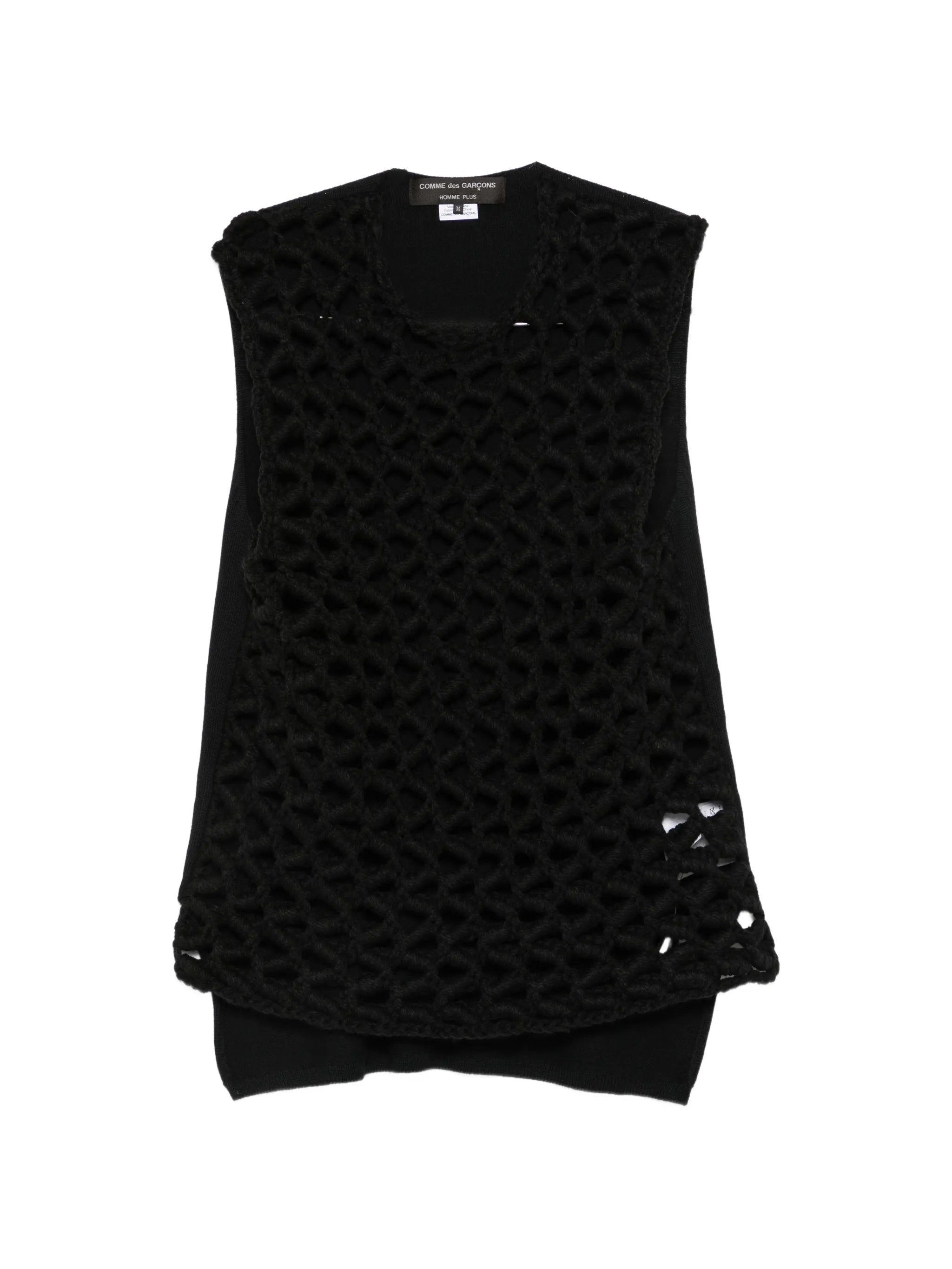 crew-neck vest
